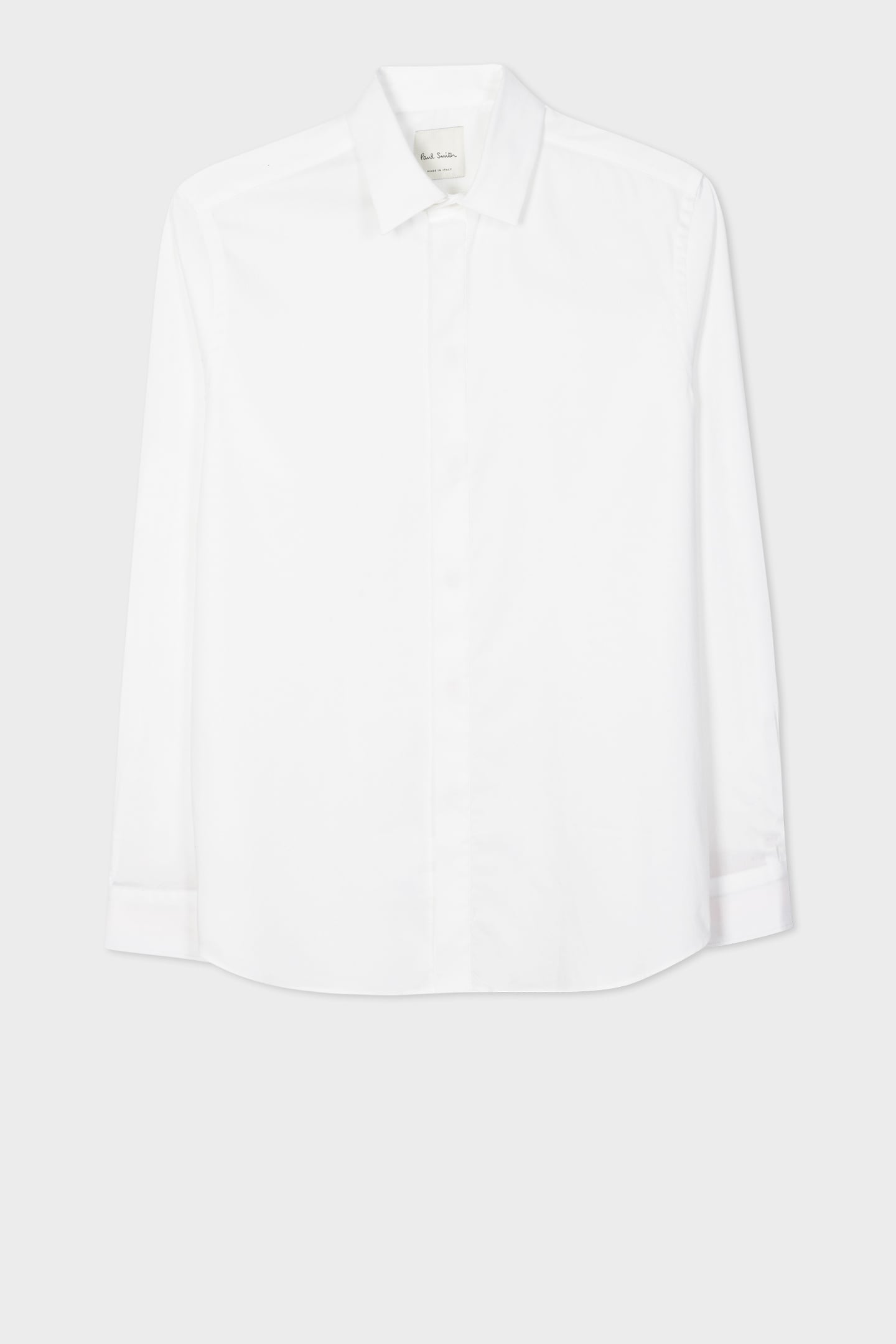 S/C SLIM FIT SHIRT OFF WHITE 4