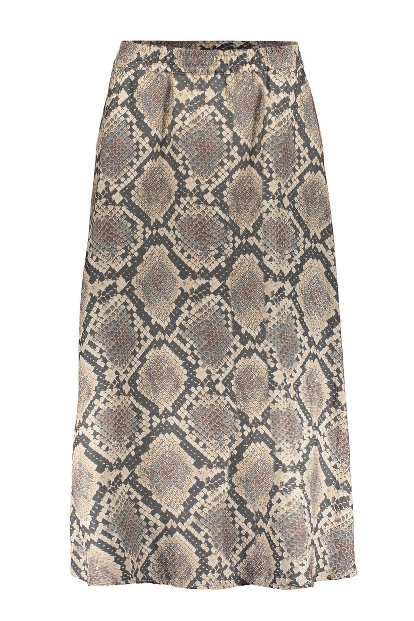 SKIRT ANIMAL BLACK/SAND 2
