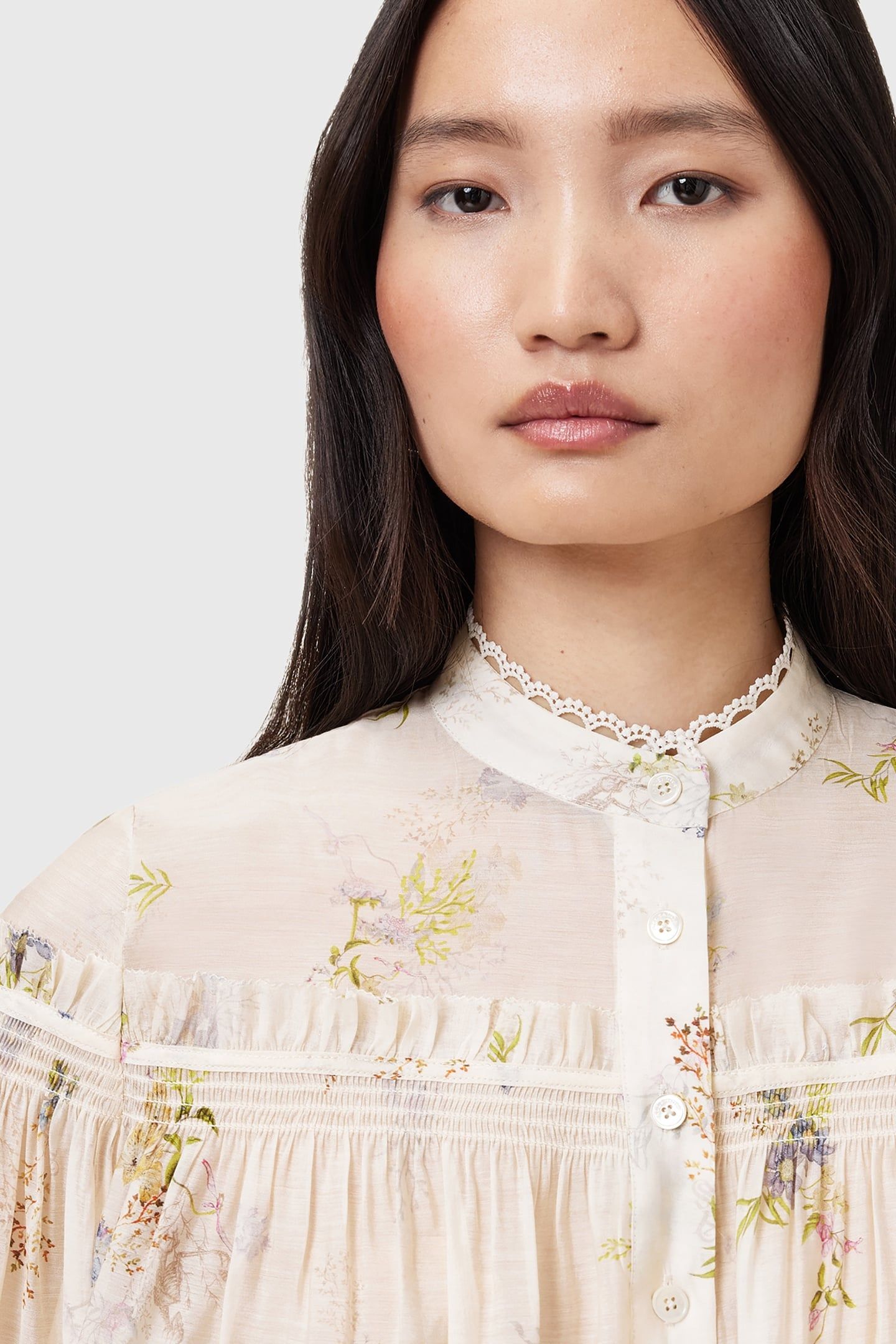 DELPHINE SHIRT LACI ECRU WHITE 9