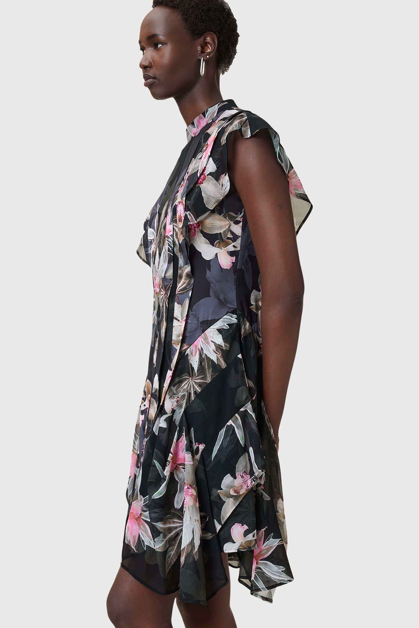 FLEUR DRESS ADENA BLACK 3
