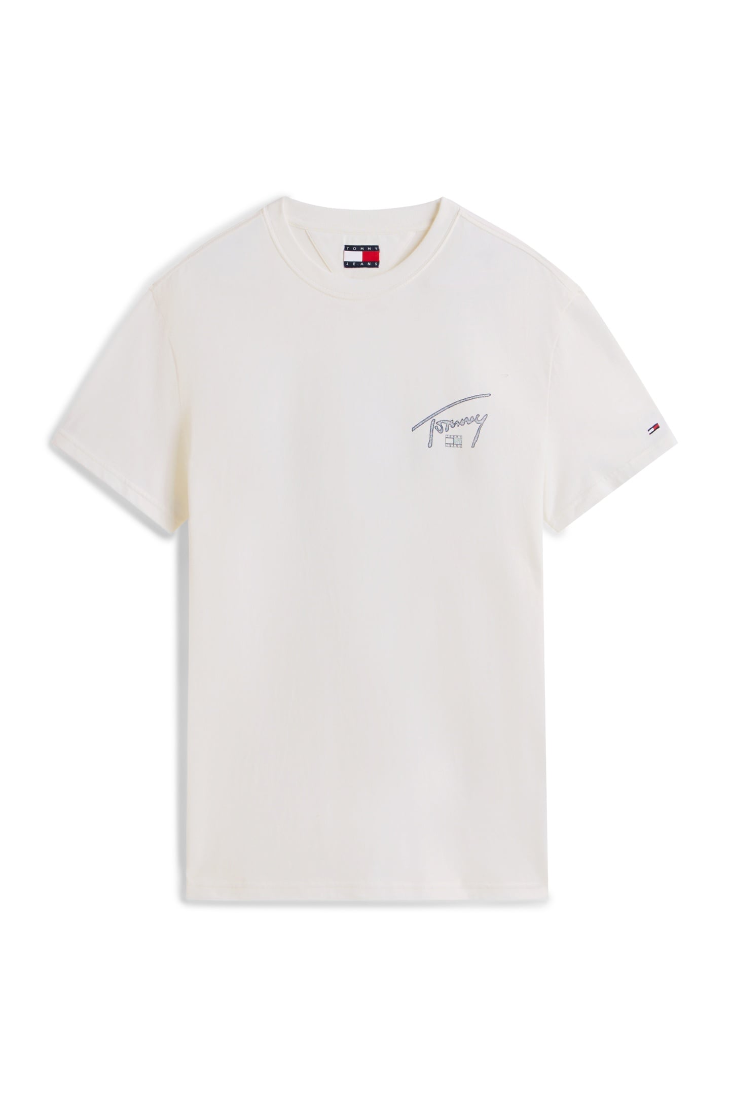 REGULAR SIGN BACKPRINT T-SHIRT ECRU 4