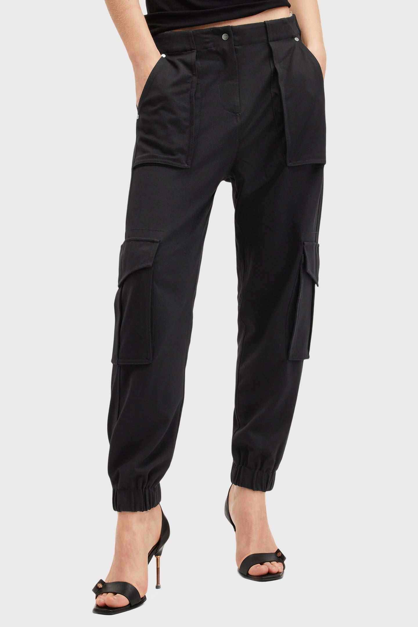 FREDA JERSEY TROUSER BLACK 2