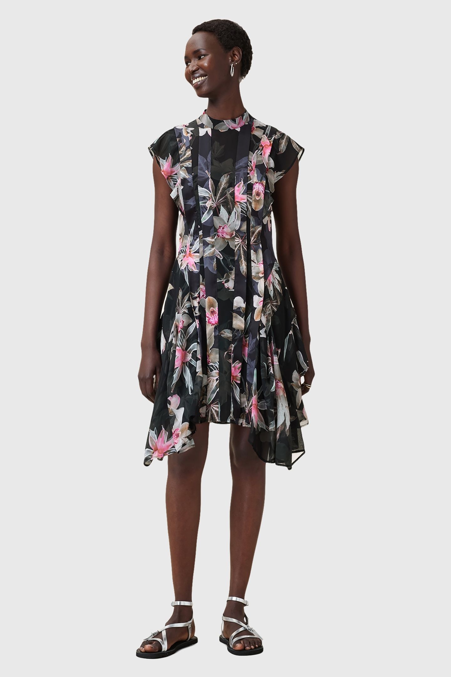 FLEUR DRESS ADENA BLACK 6