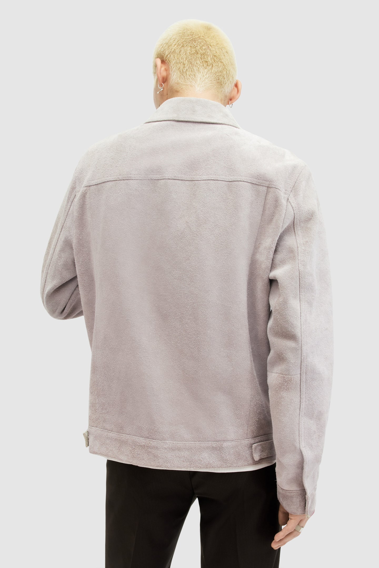 HOPPER TRUCKER JACKE OATMEAL WHITE 4