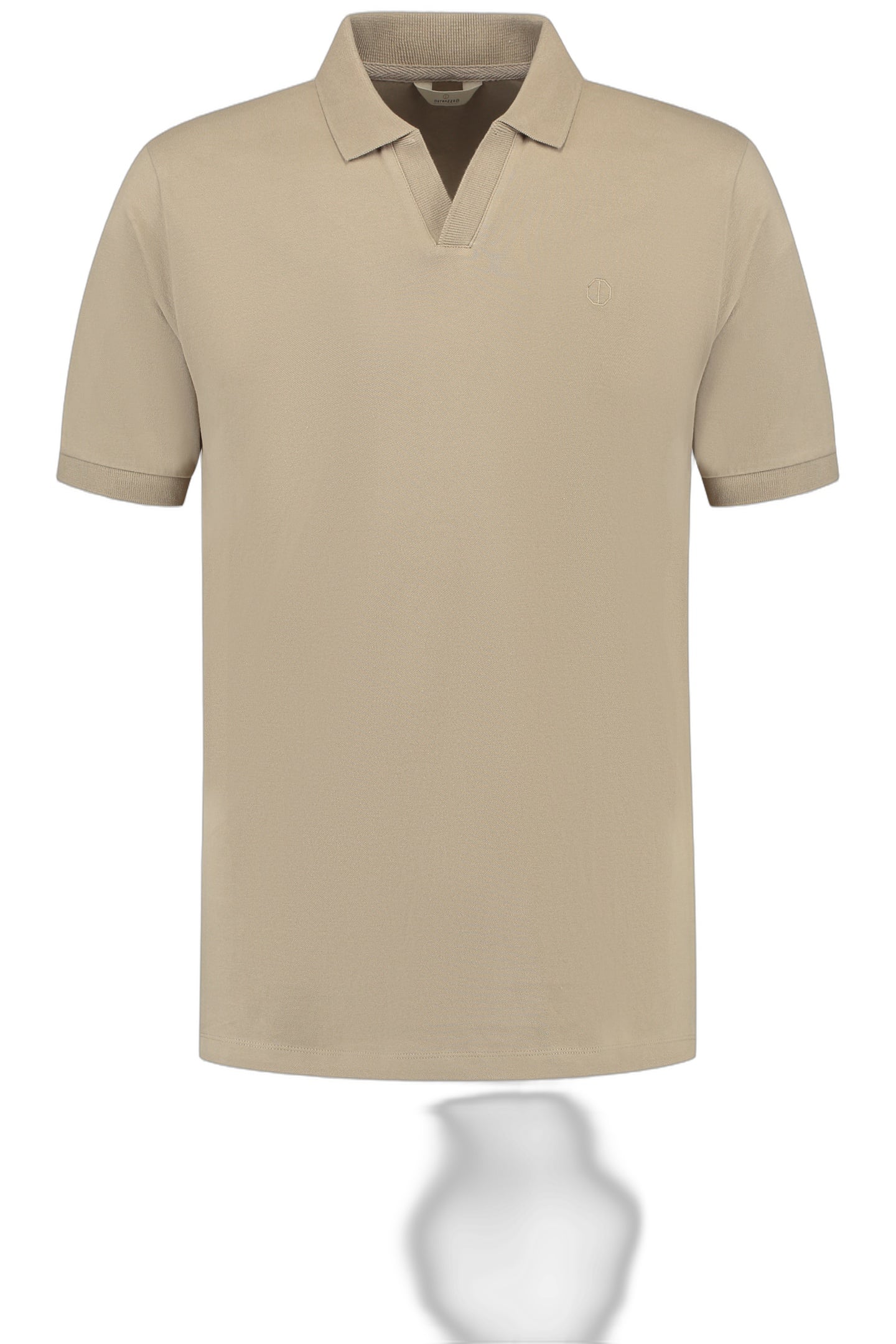 DS-BOWIE V-NECK POLO TIMBER WOLF 5