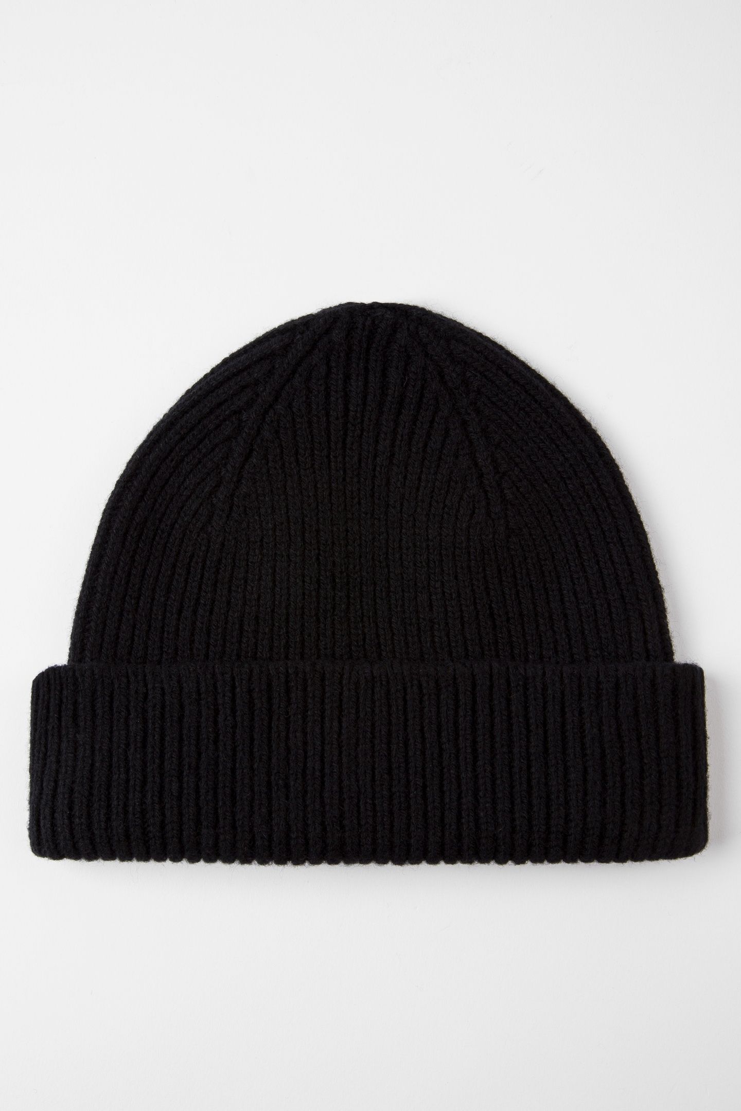 HAT CASHMR BEANIE BLACK 5