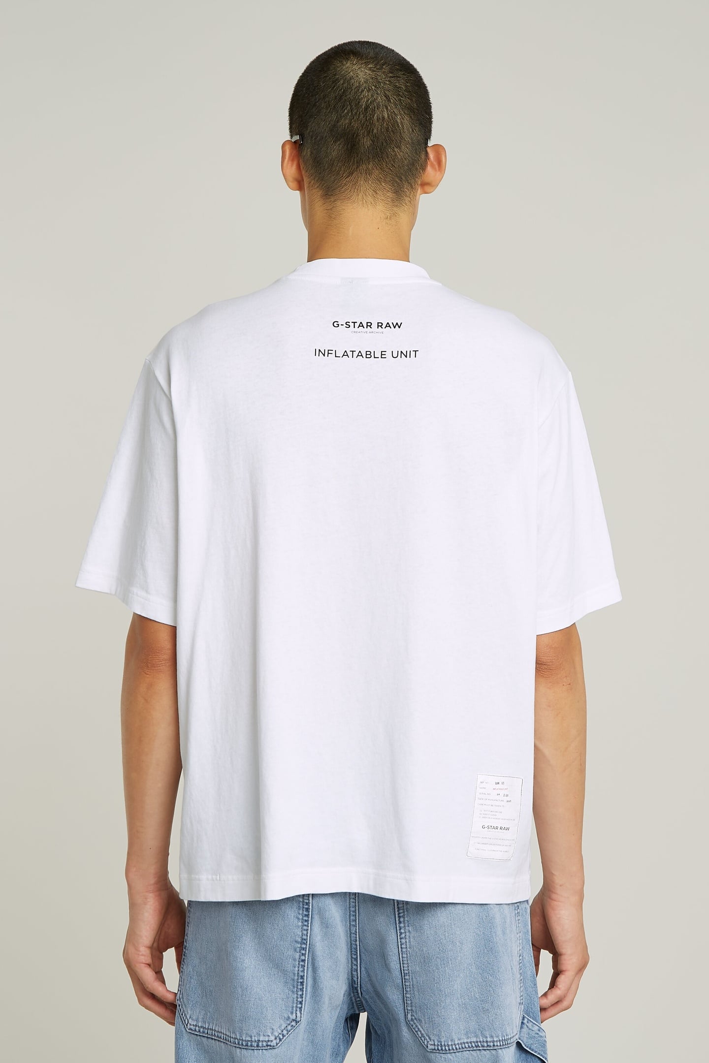 ARCHIVE PRINT BOXY R T WHITE INFLATABLE UNIT 3