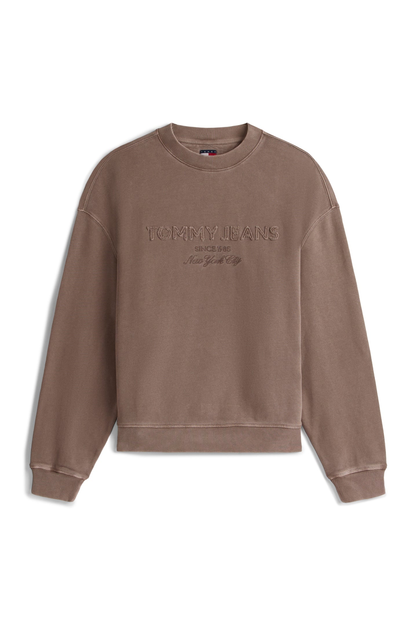 CLASSIC 90S TONAL LOGO WASHED SWEATSHIRT BLACK WALNUT 4