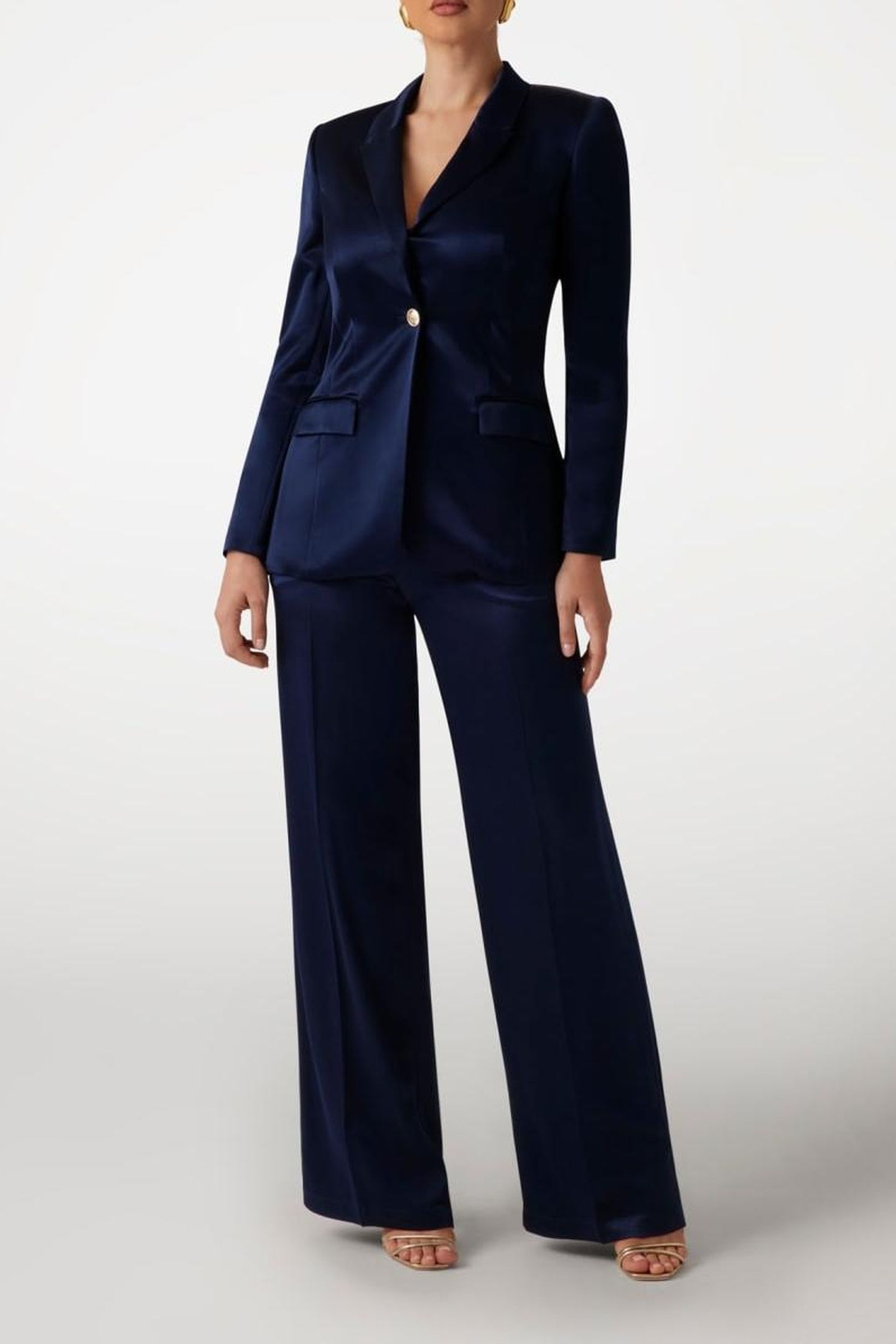 MARCIANO BY GUESS FANNIE BLAZER NOCTURNAL NAVY 1