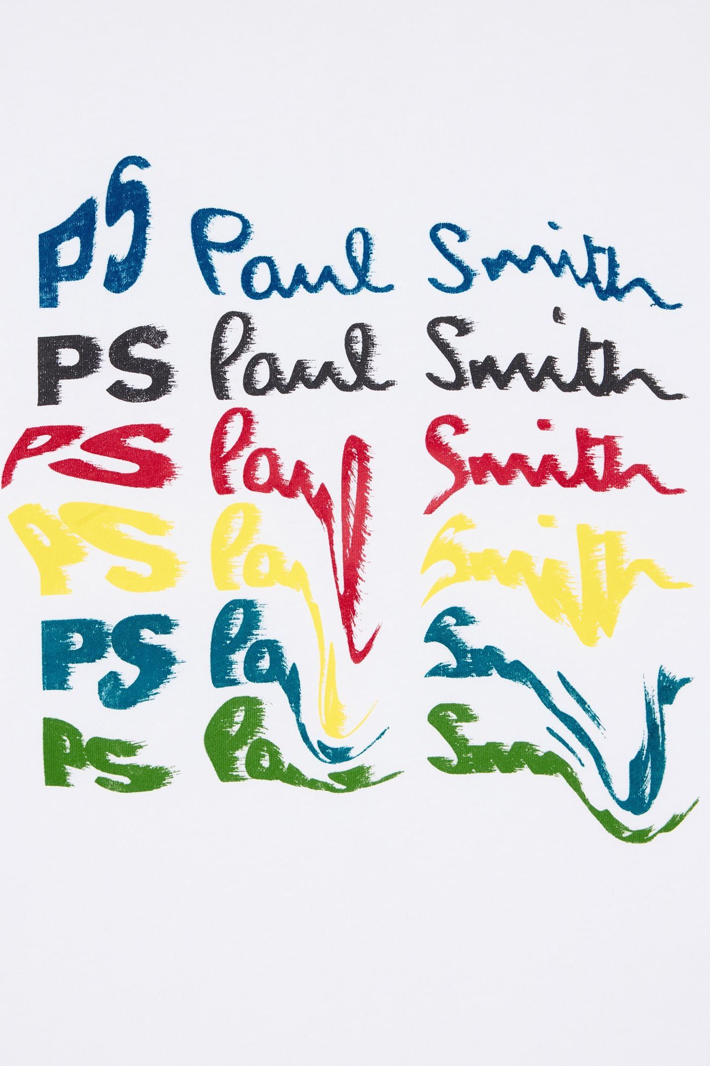 REG FIT SS T SHIRT PS PAUL SMITH WHITE 3