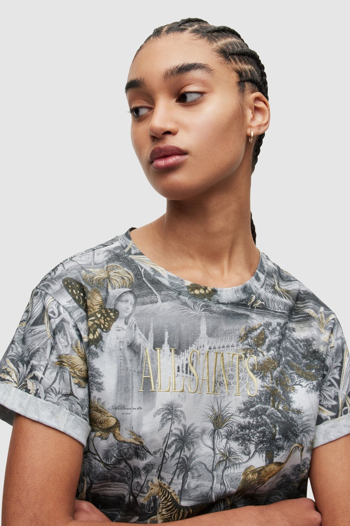ANNA BEVERLY TEE GREY 6
