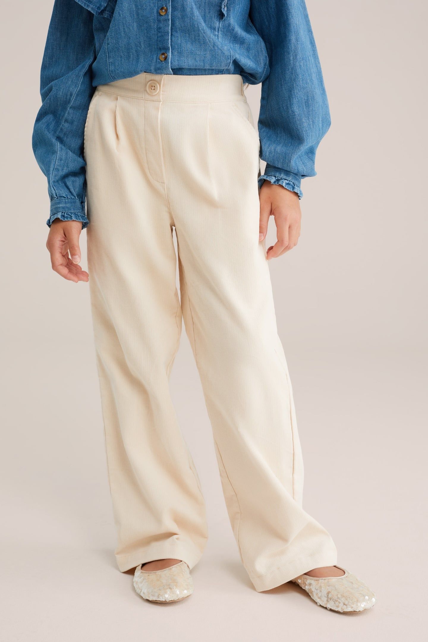 TROUSER ECRU 1