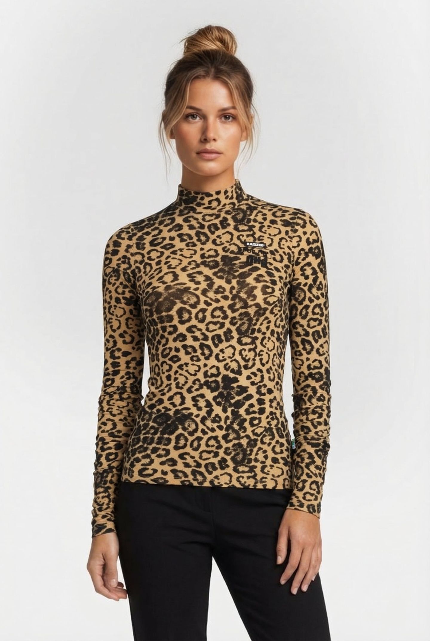 HAVINE TOP MULTICOLOR BROWN 1