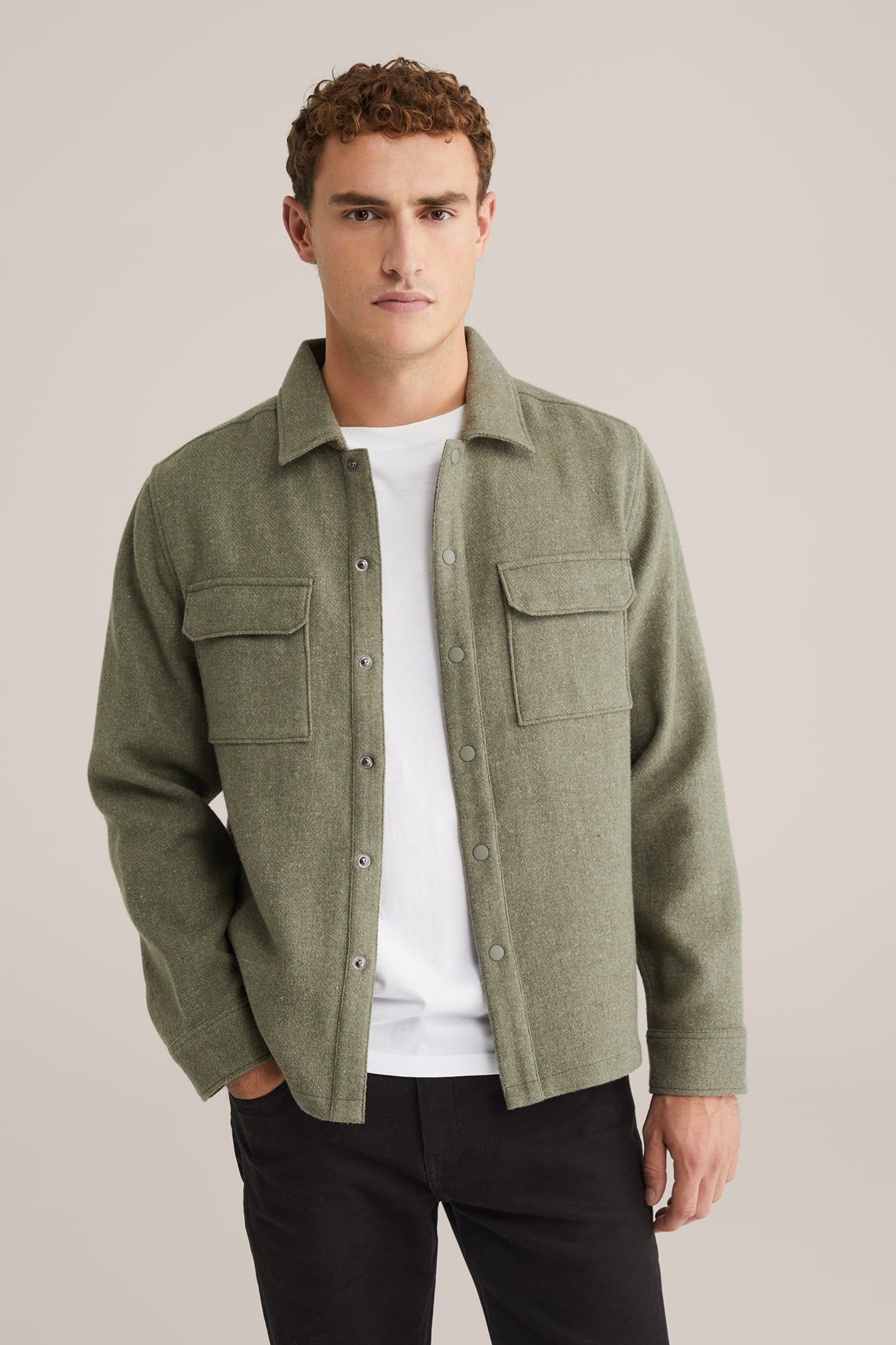 OVERSHIRT MOSS GREEN 1