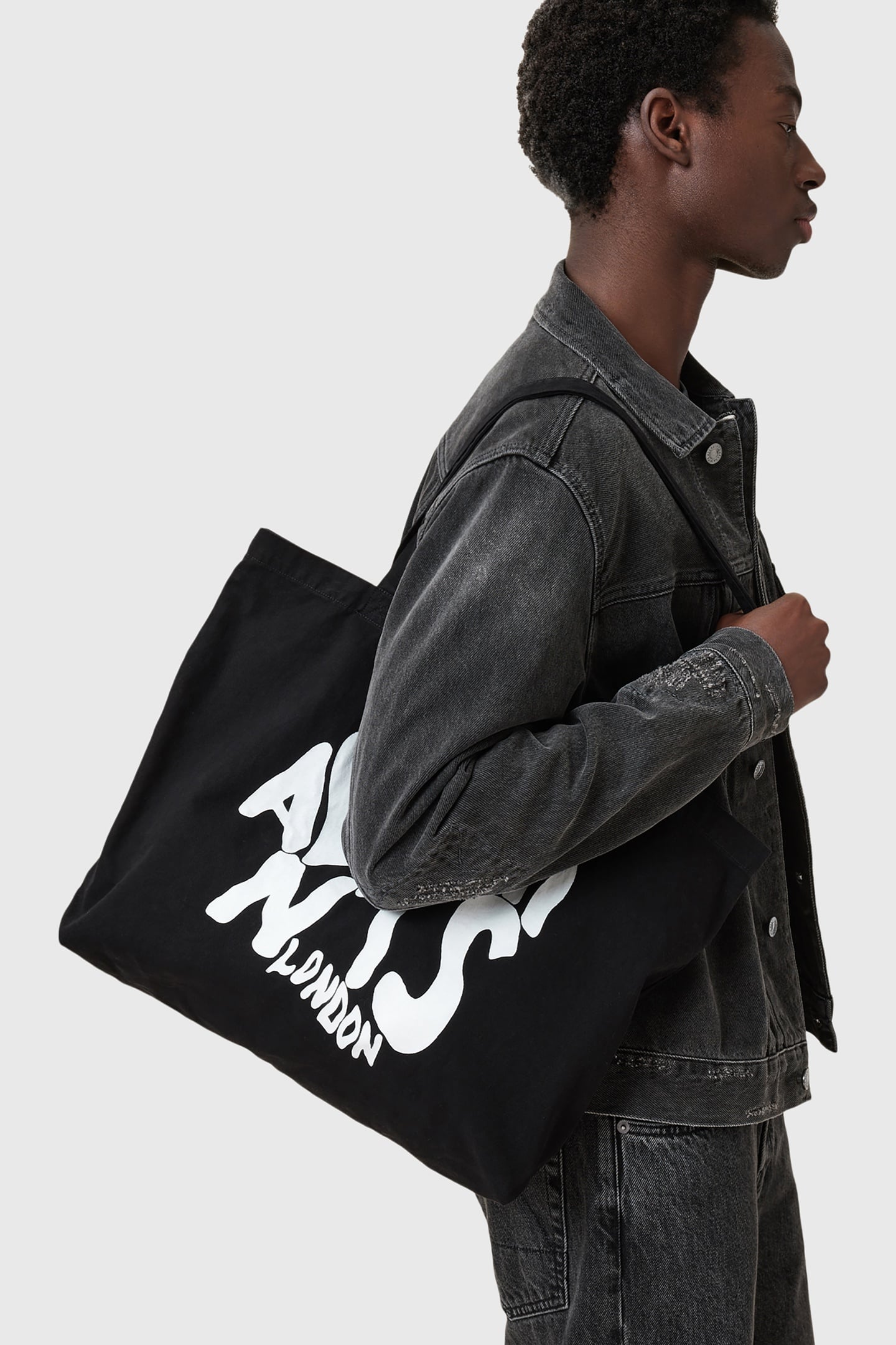 ORLANDO TOTE BAG BLACK/CHALK 1