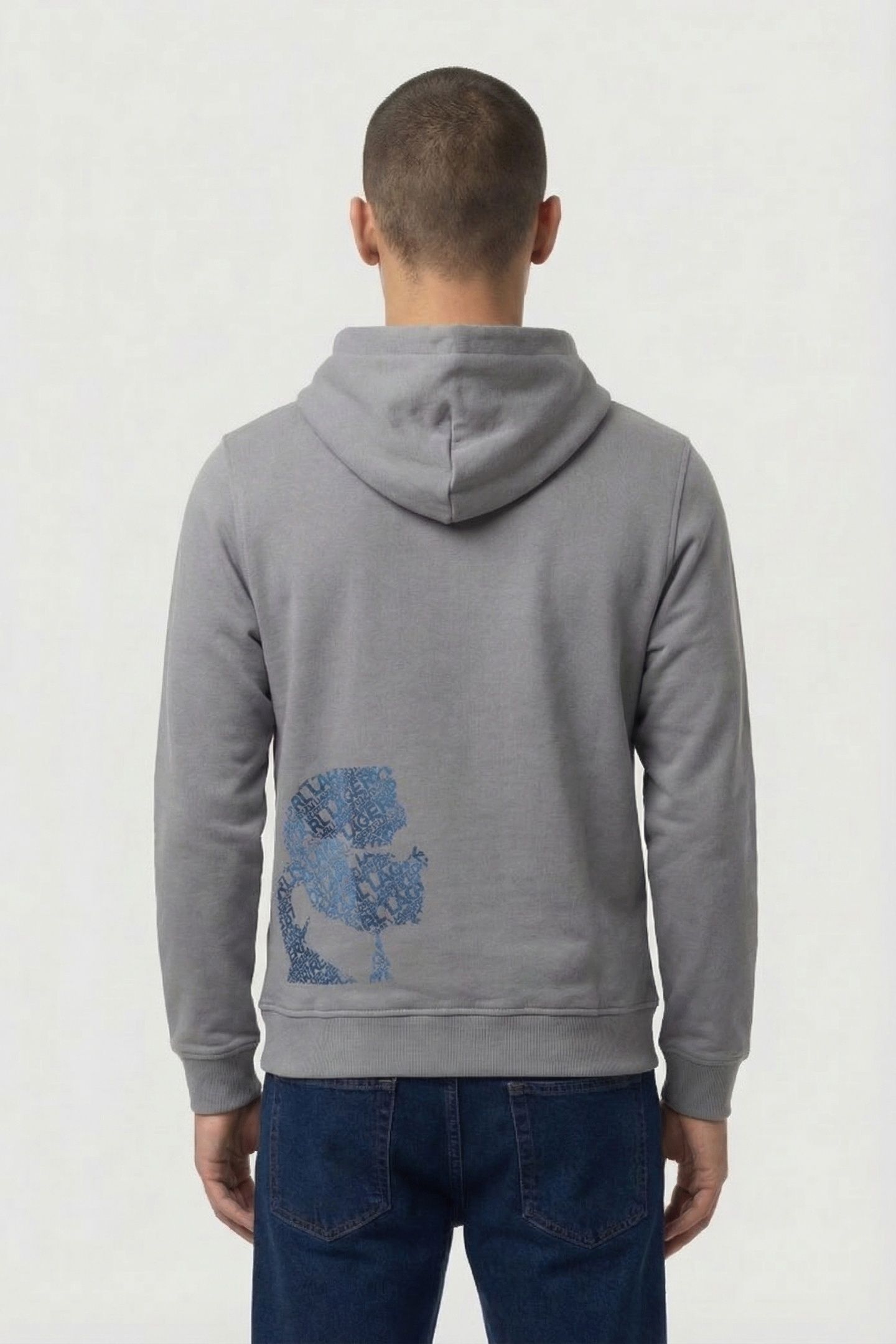 DARK GREY SWEAT HOODY 2