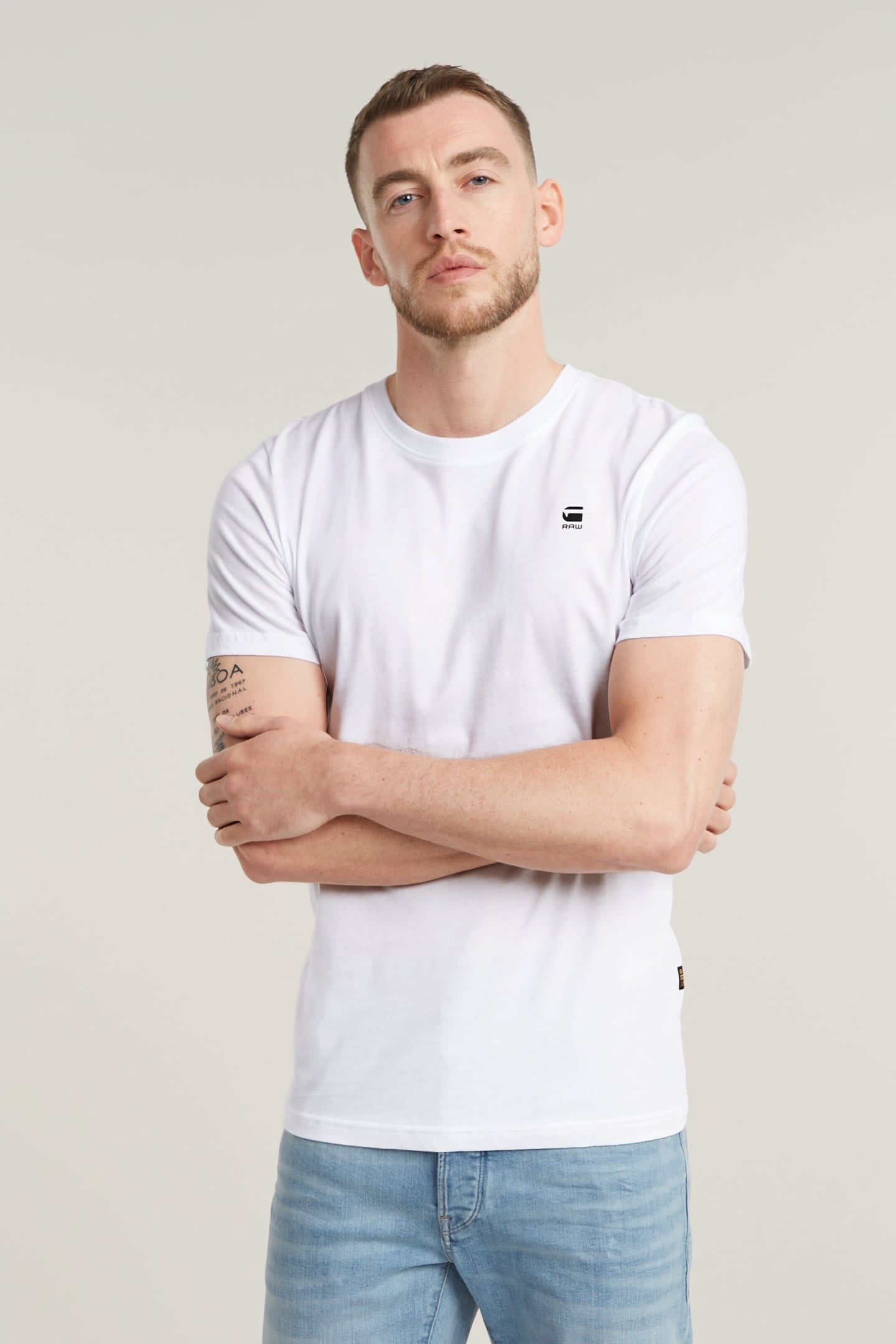 GRAW SLIM R T S/S WHITE 2