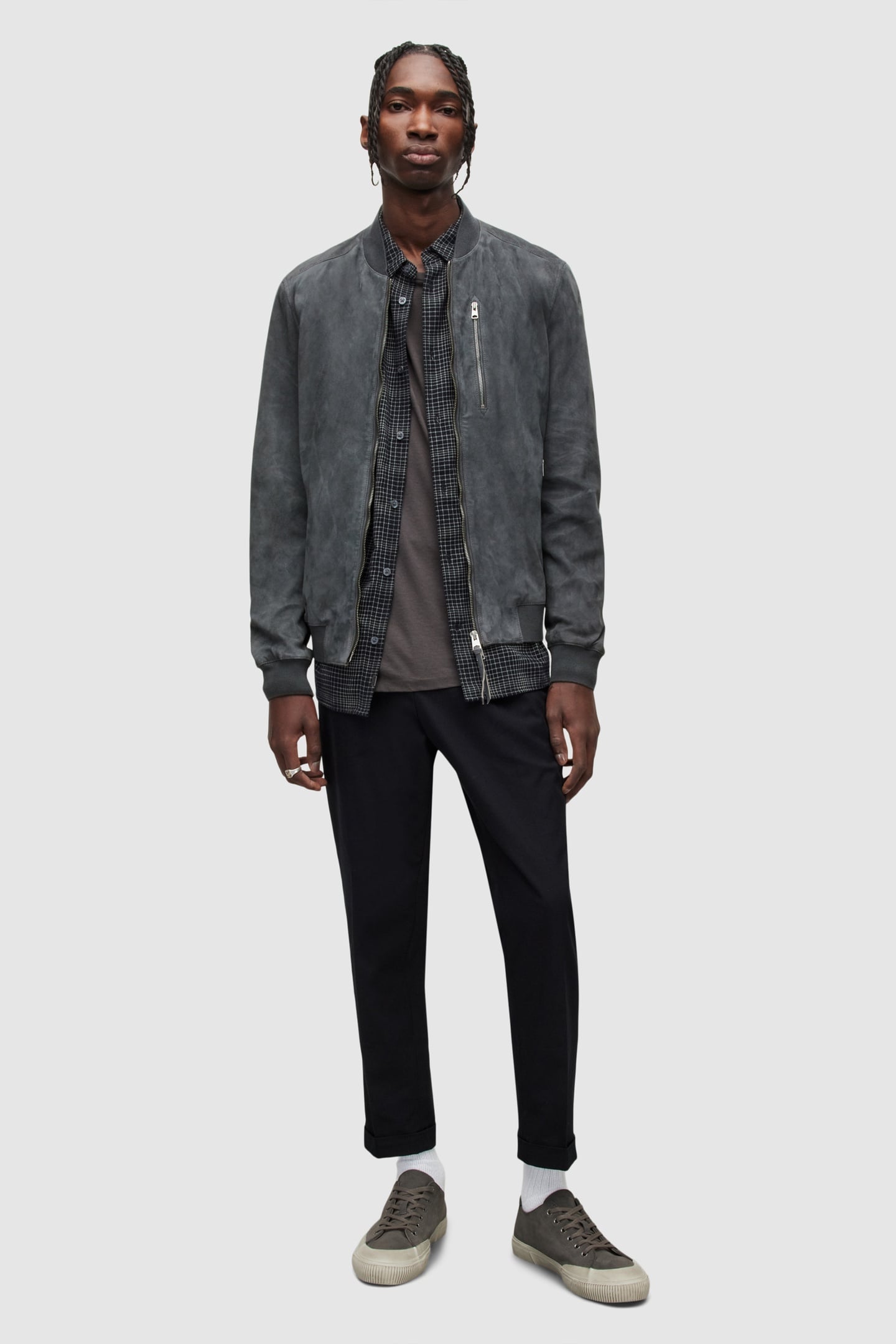 KEMBLE BOMBER SLATESTONE GREY 1