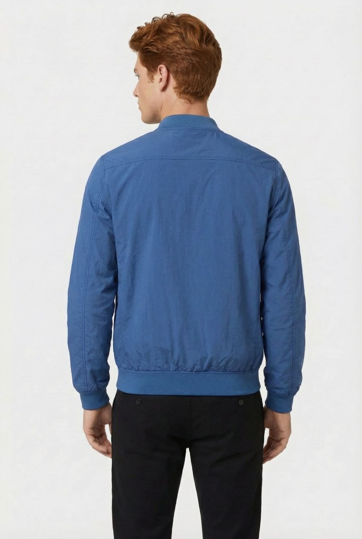 BOMBER JACKET GREYISH BLUE 2