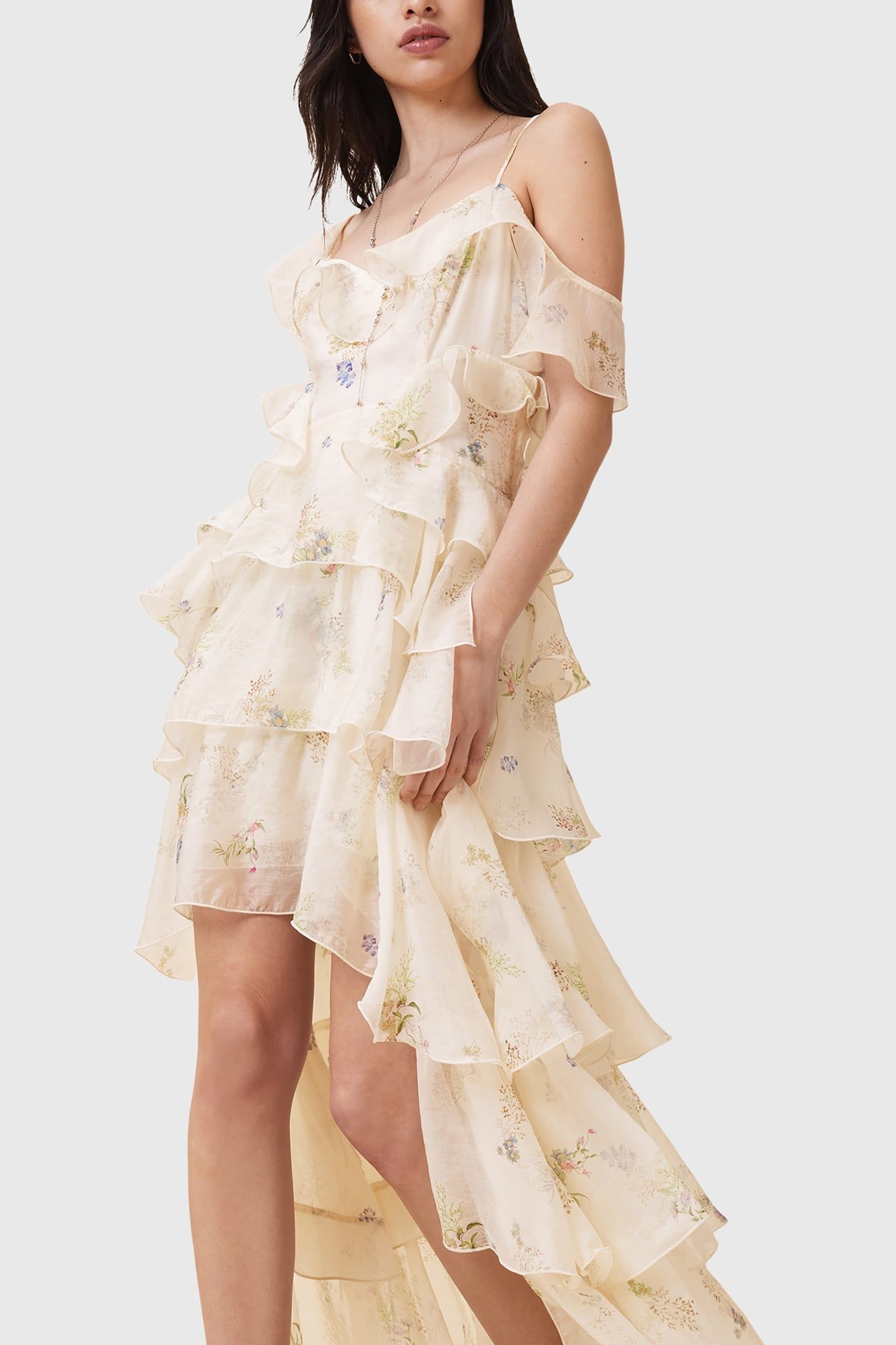 SIENNA DRESS LACI ECRU WHITE 8