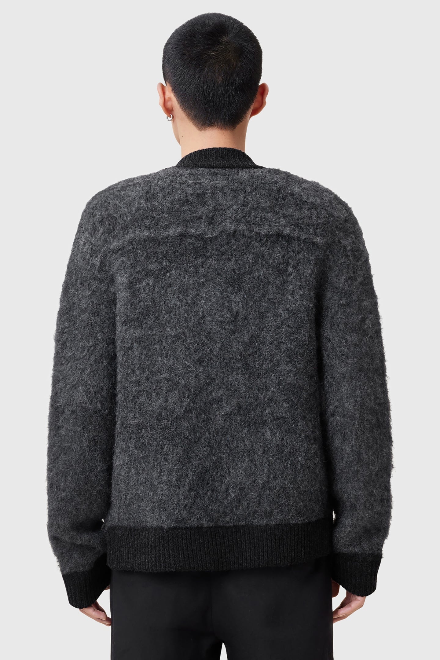 JACKSON CARDIGAN CHARCOAL GREY 5