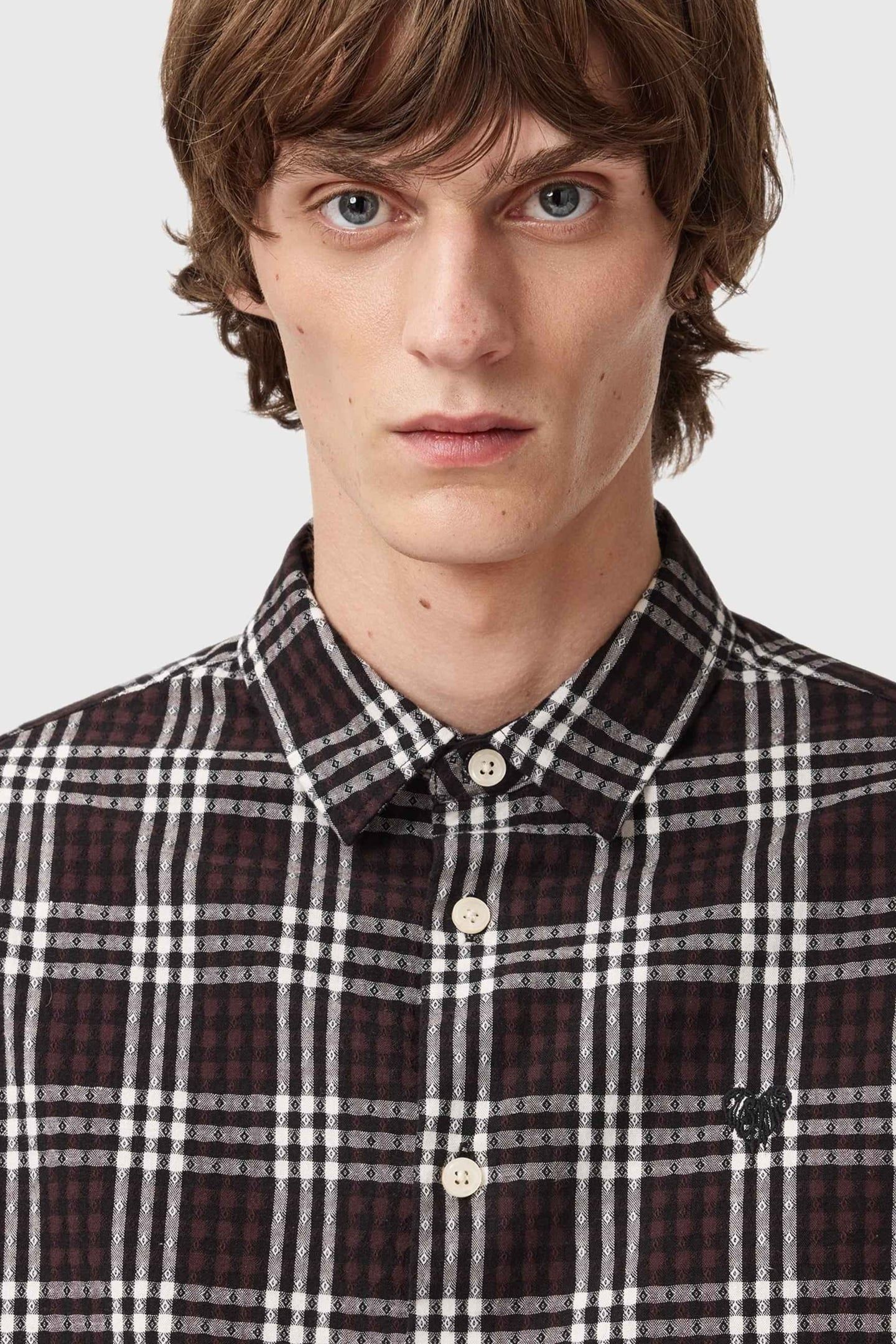 SANTIAGO LS SHIRT BROWN 8