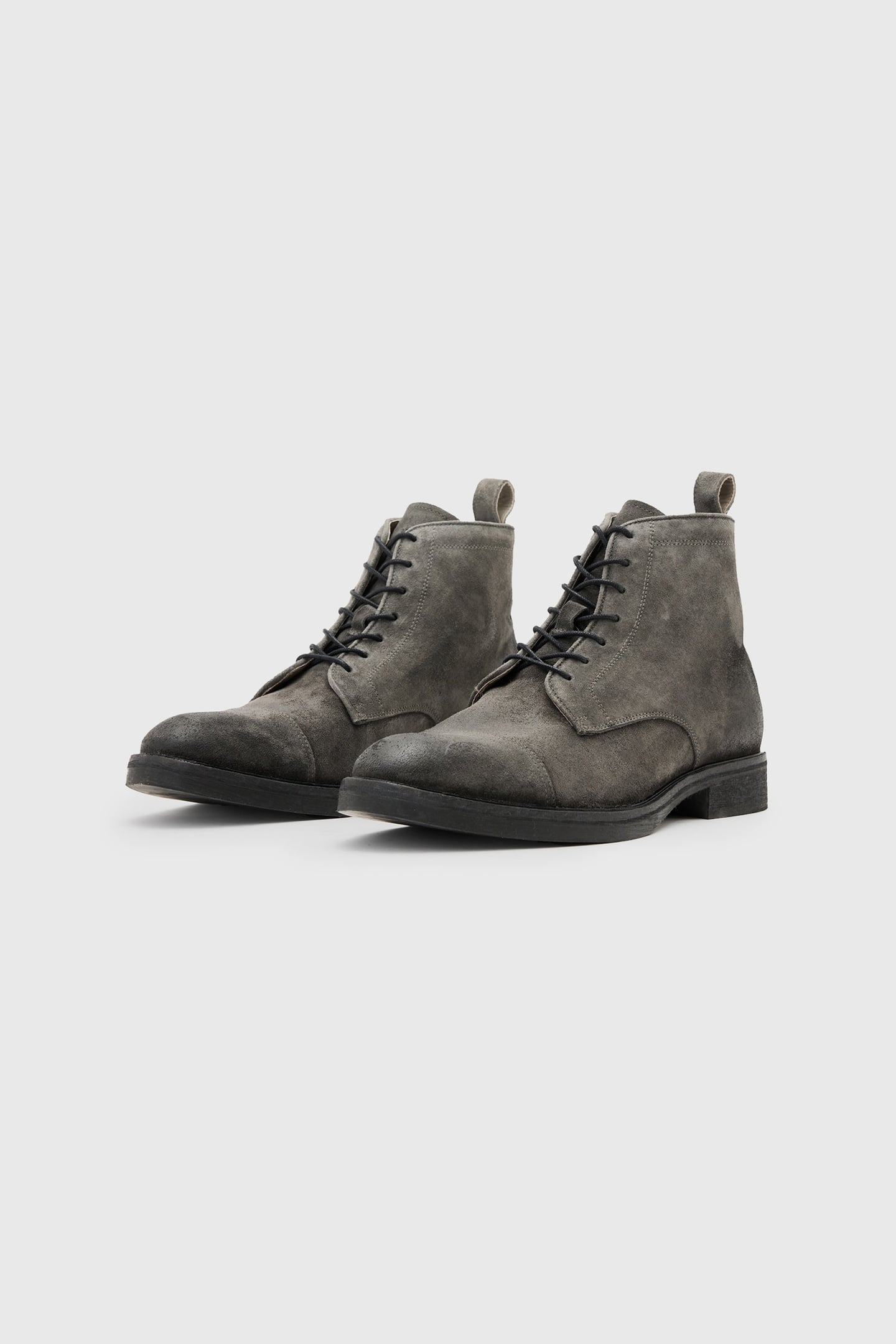 DRAGO SUEDE BOOT CHARCOAL GREY 2