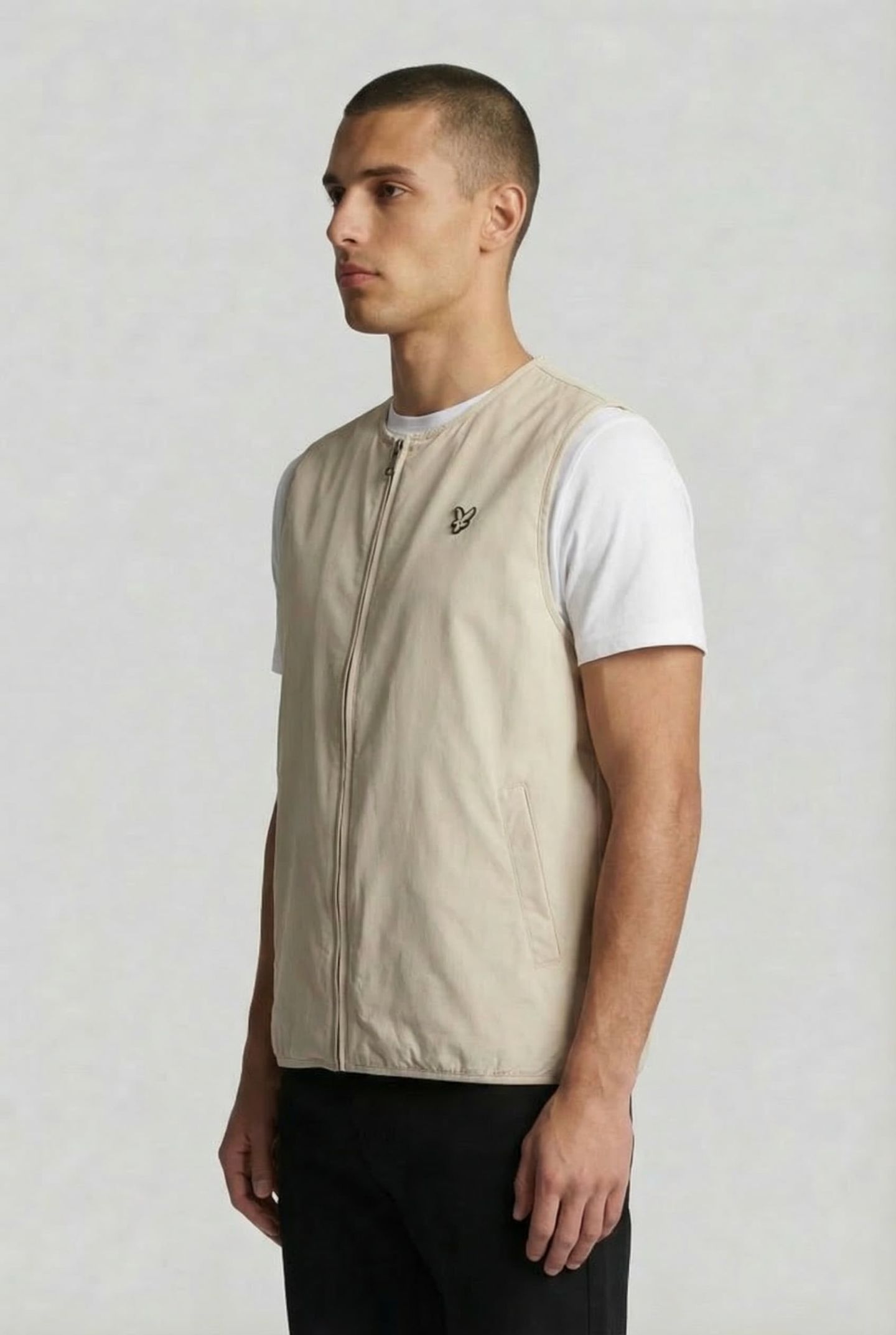 LIGHTWEIGHT FILLED GILET DISCOVERY KHAKI 2