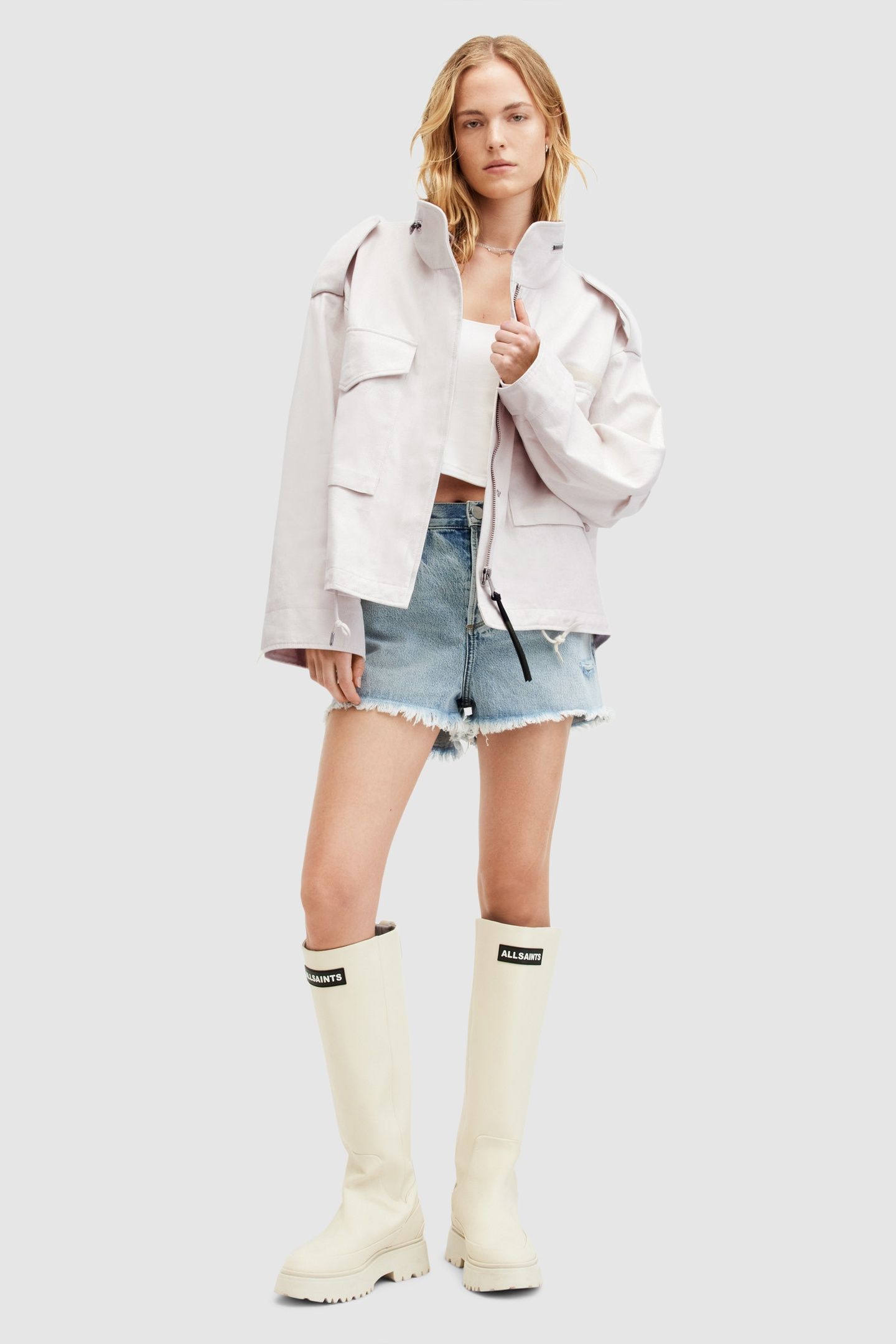 AMELIA JACKET WHITE SAND 4