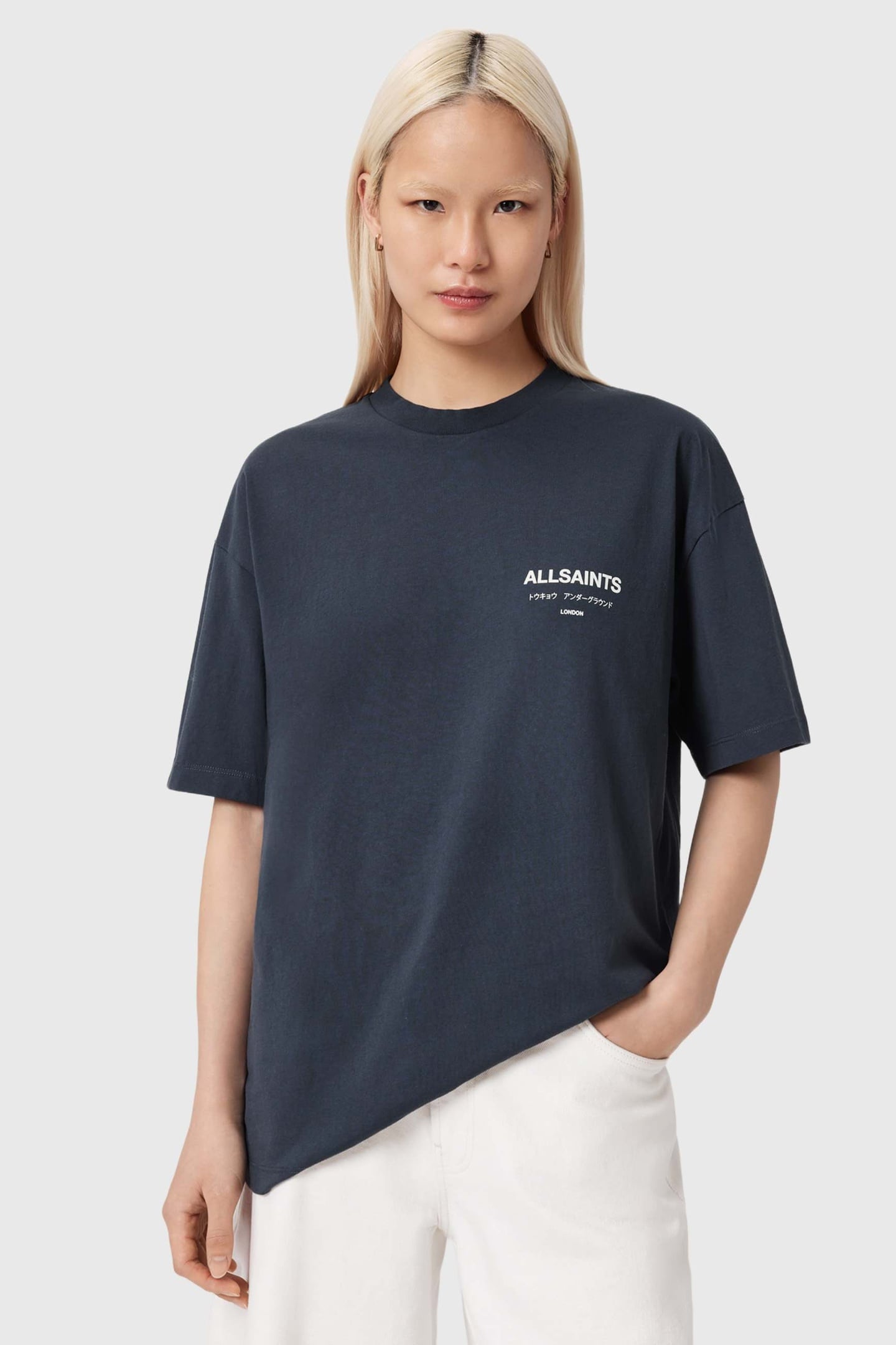 UNDERGROUND ETTA TEE MOONSTONE BLUE 4