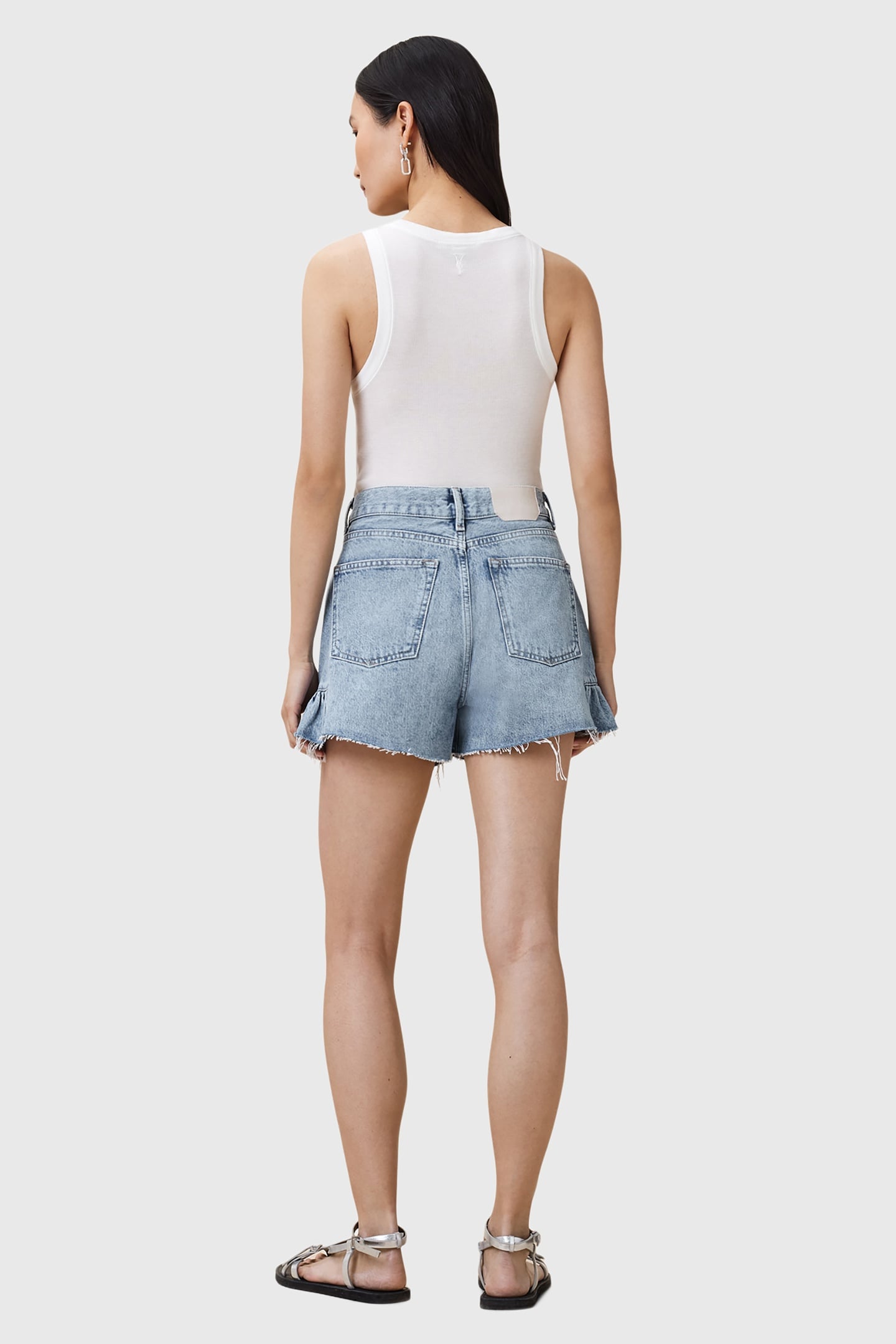 ELIANA DENIM SHORT LIGHT INDIGO 4