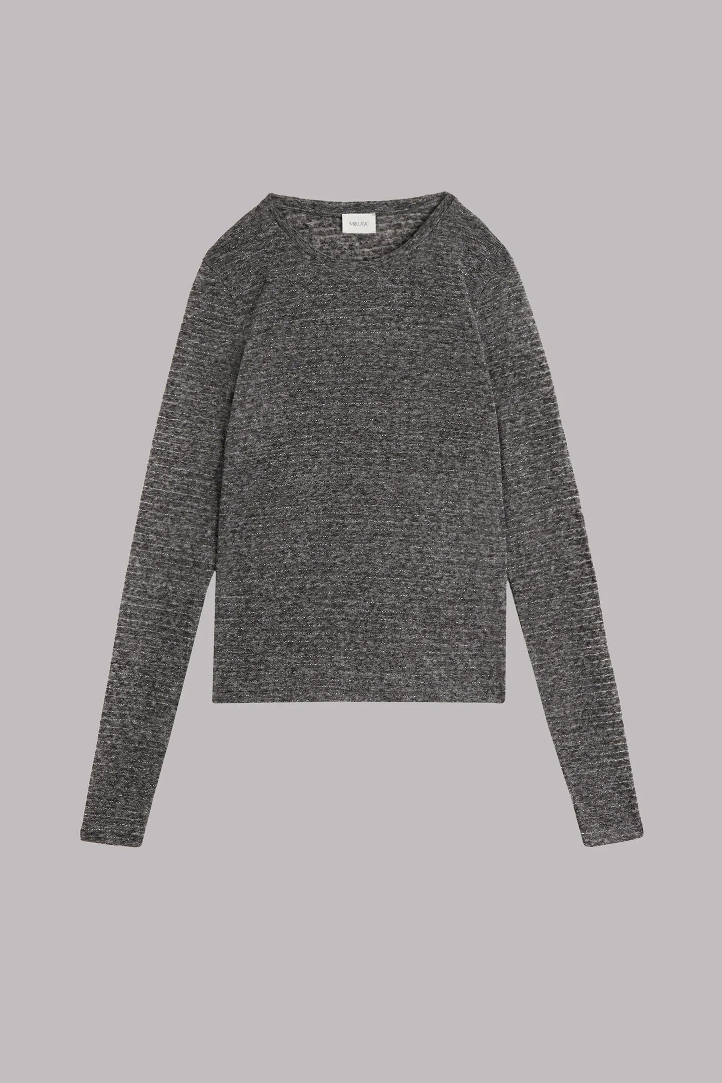 THE GREY STRIPED SPARKLY THIN LONGSLEEVE 3
