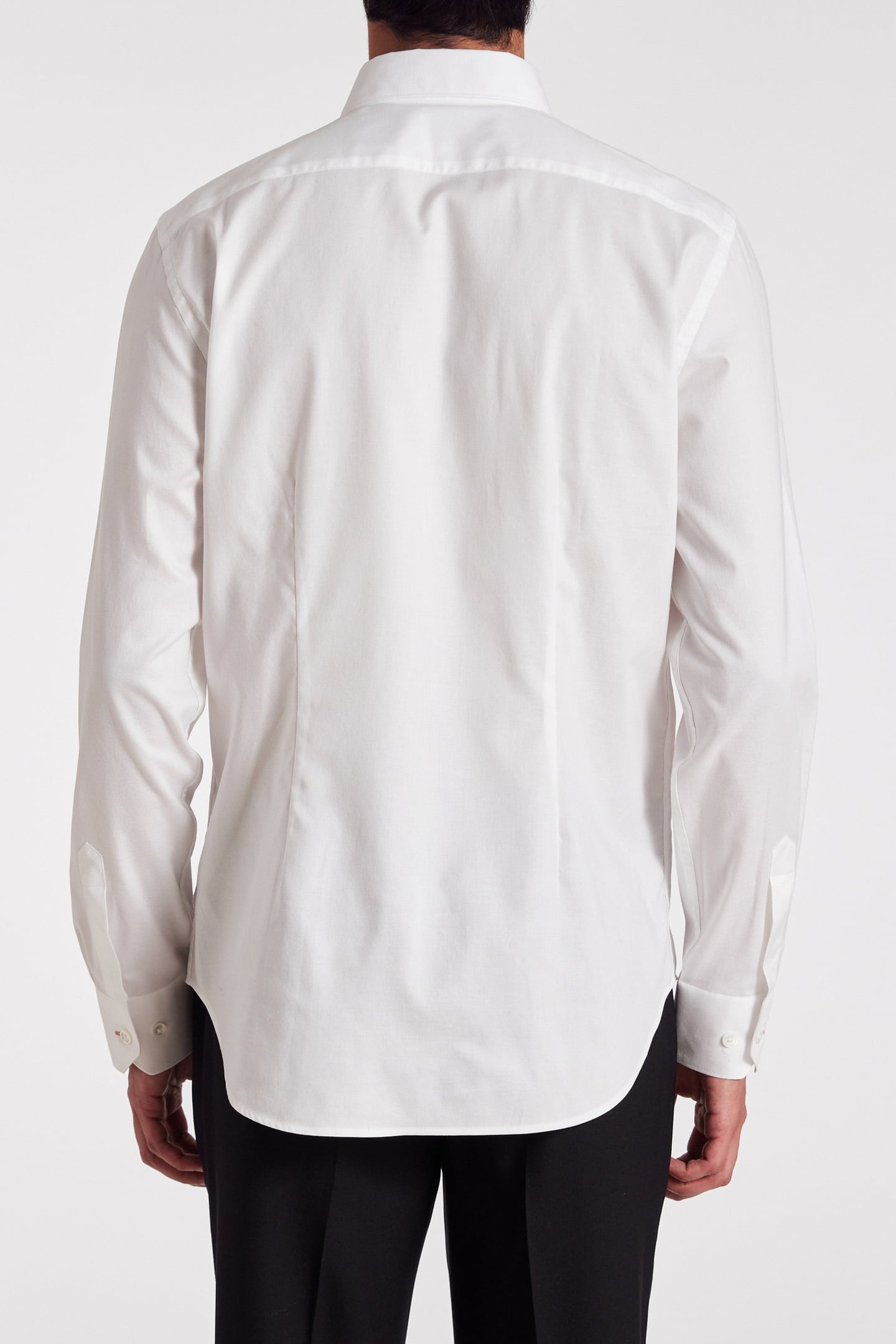 S/C SLIM FIT SHIRT WHITE 2