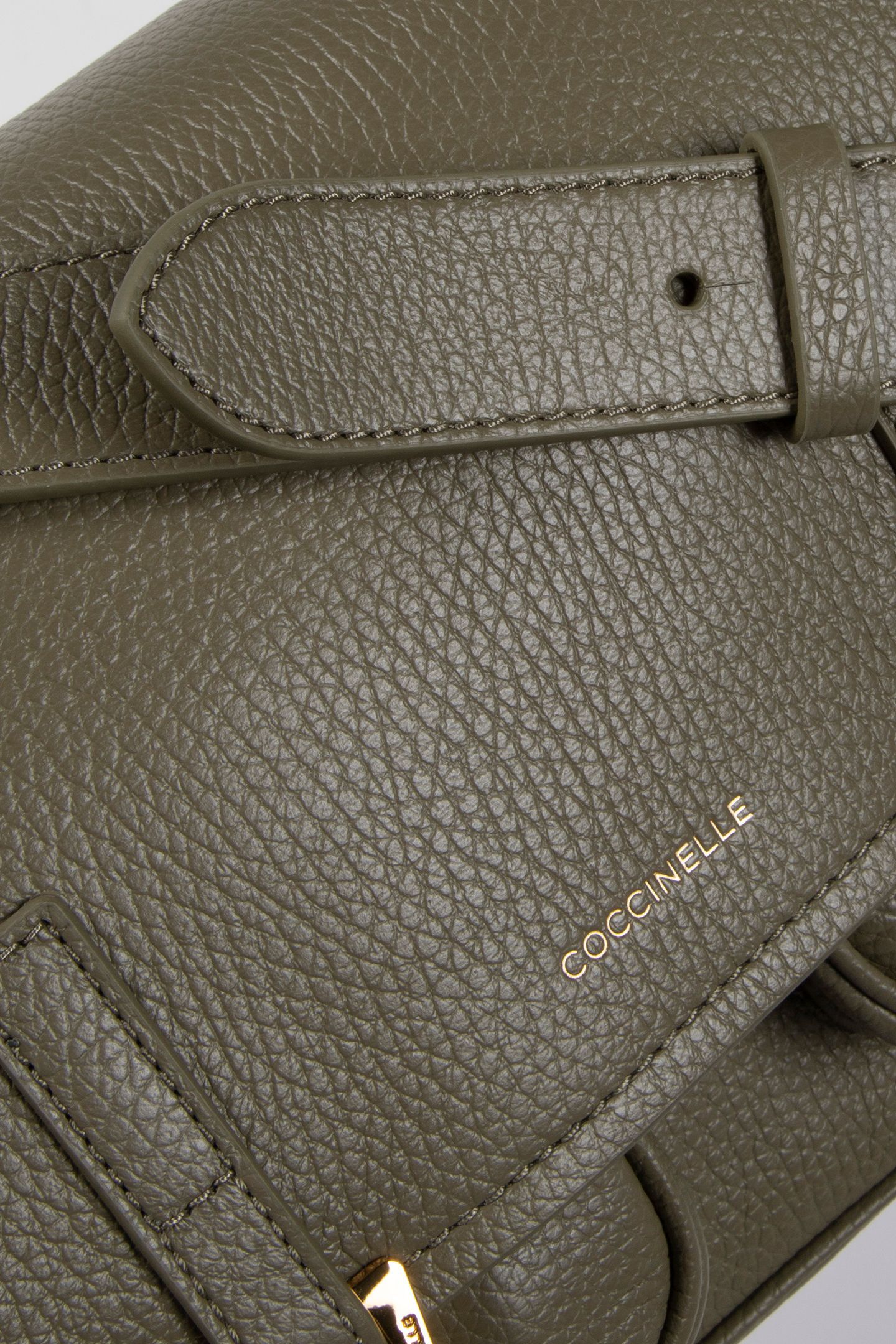LEATHER CROSS BODY BAG WITH POCKETS IN GREEN 5