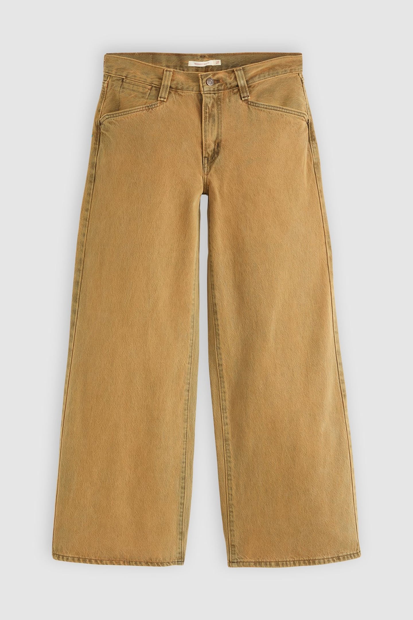94 BAGGY WIDE LEG POOLED TOBACCO BROWN 6