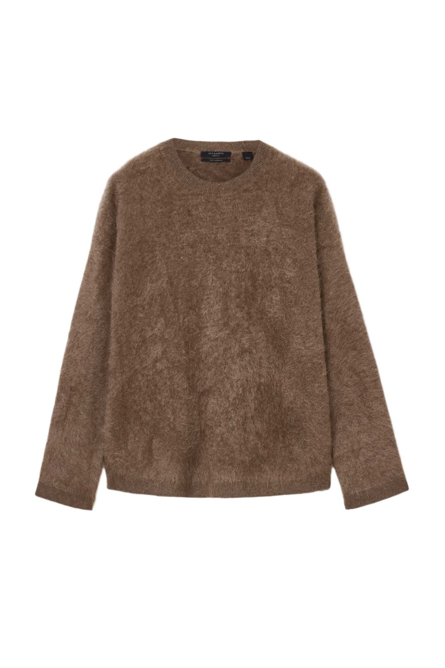 REBEL CREW NECK WALNUT BROWN 4