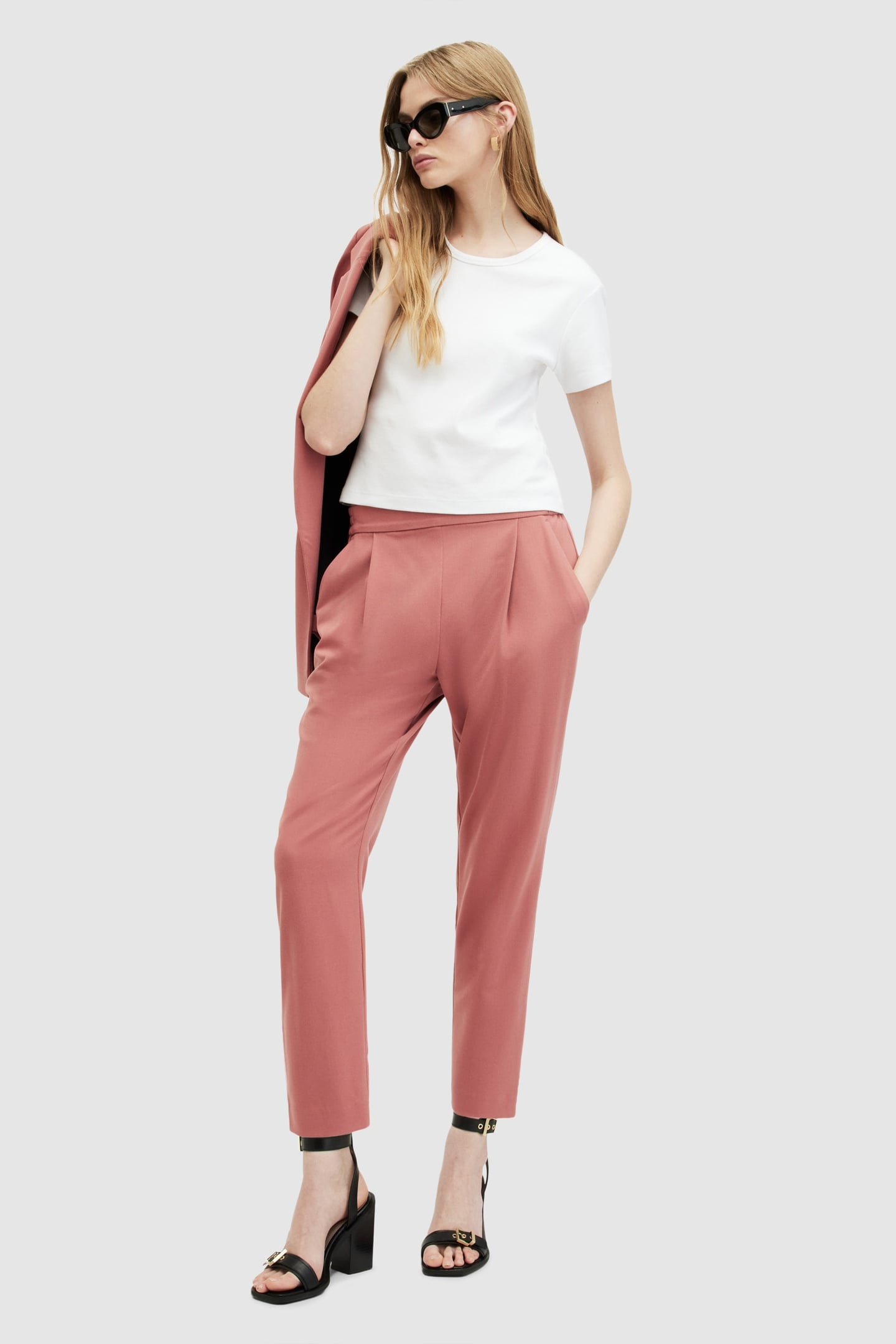 ALEIDA TRI TROUSER RICH PINK 3