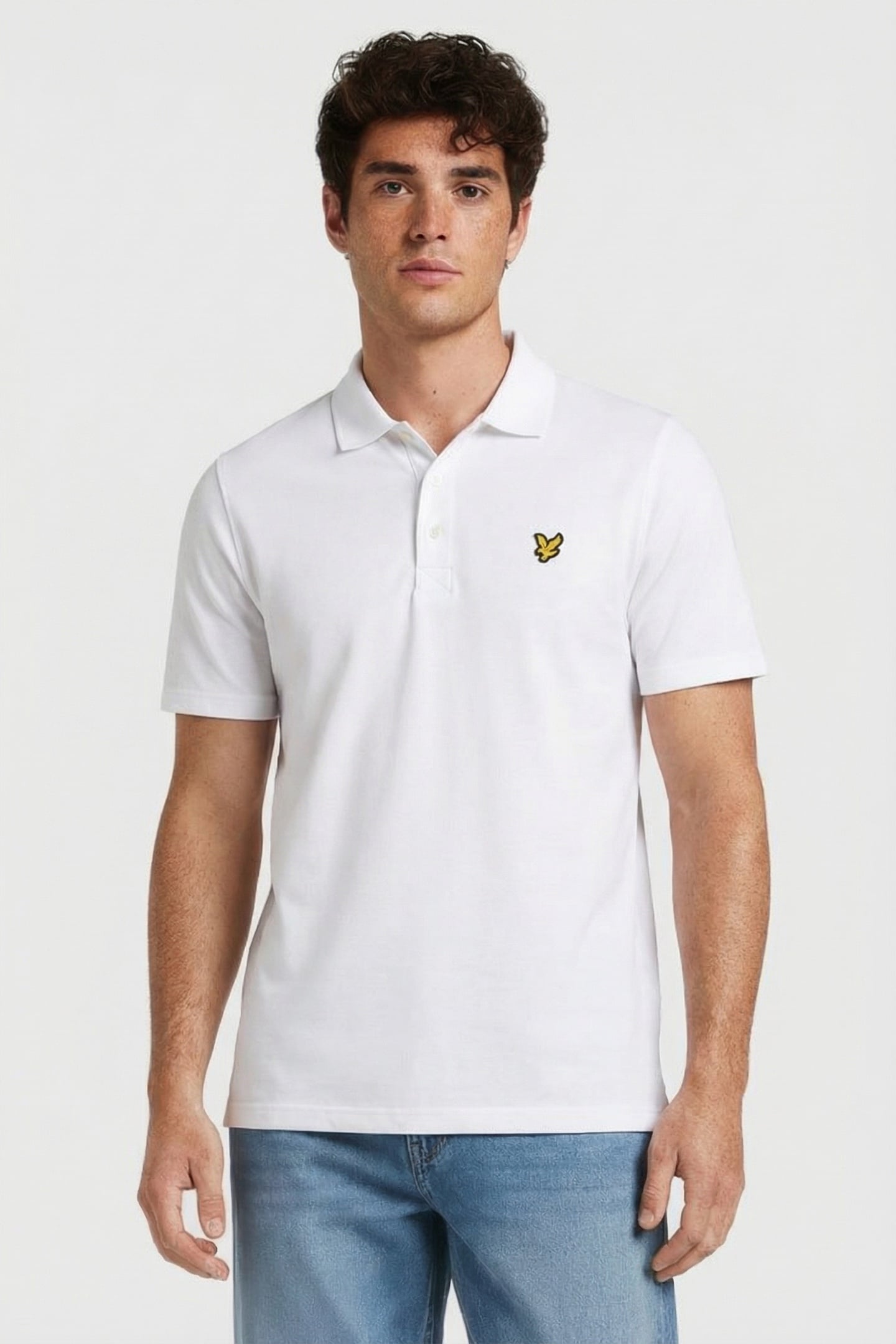 GOLF TOUR POLO SHIRT WHITE 1