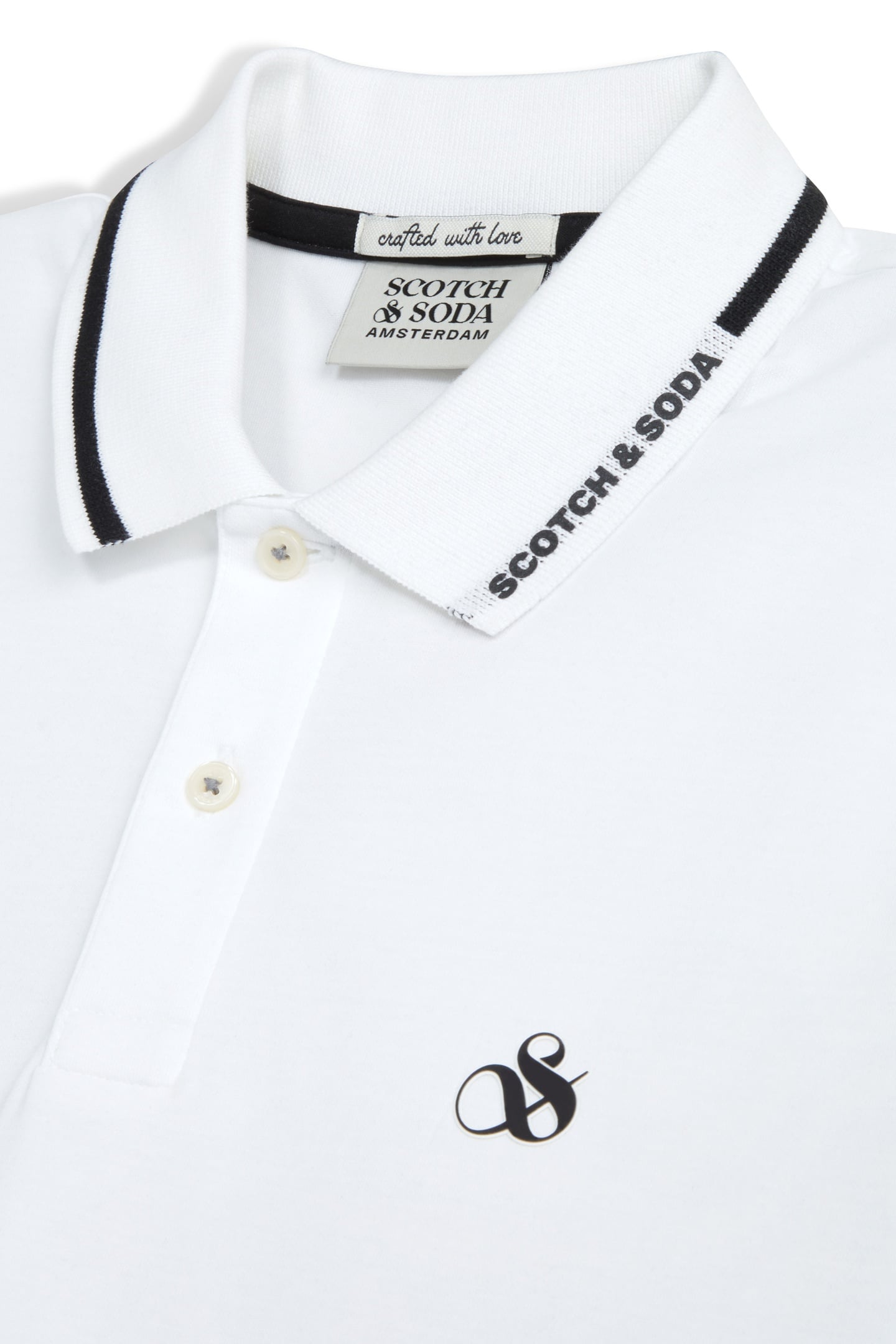 TIPPED POLO BRIGHT WHITE 3