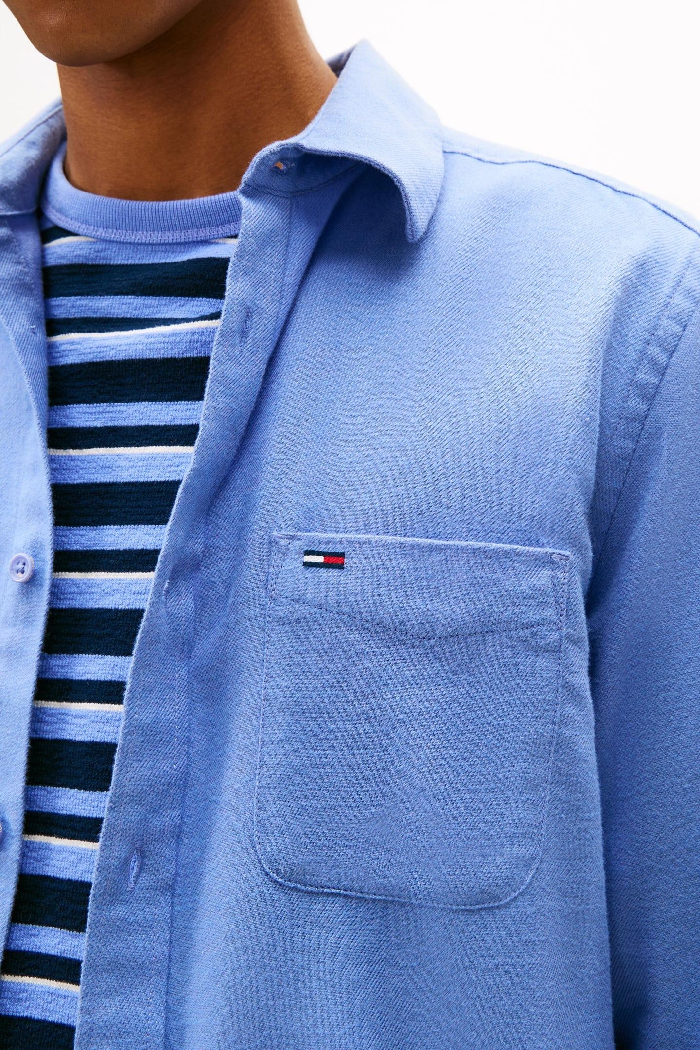 REGULAR FLANNEL SHIRT NORDIC IRIS 2