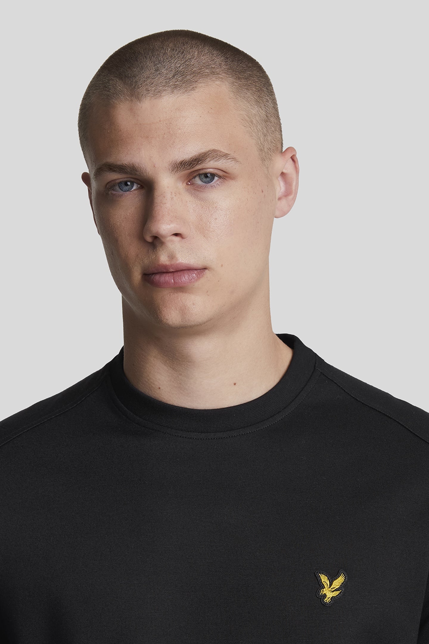 CREW NECK FLY FLEECE JET BLACK 5