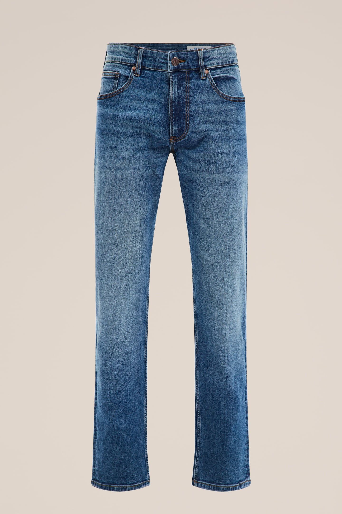 5-POCKET MID WAIST BLUE 4