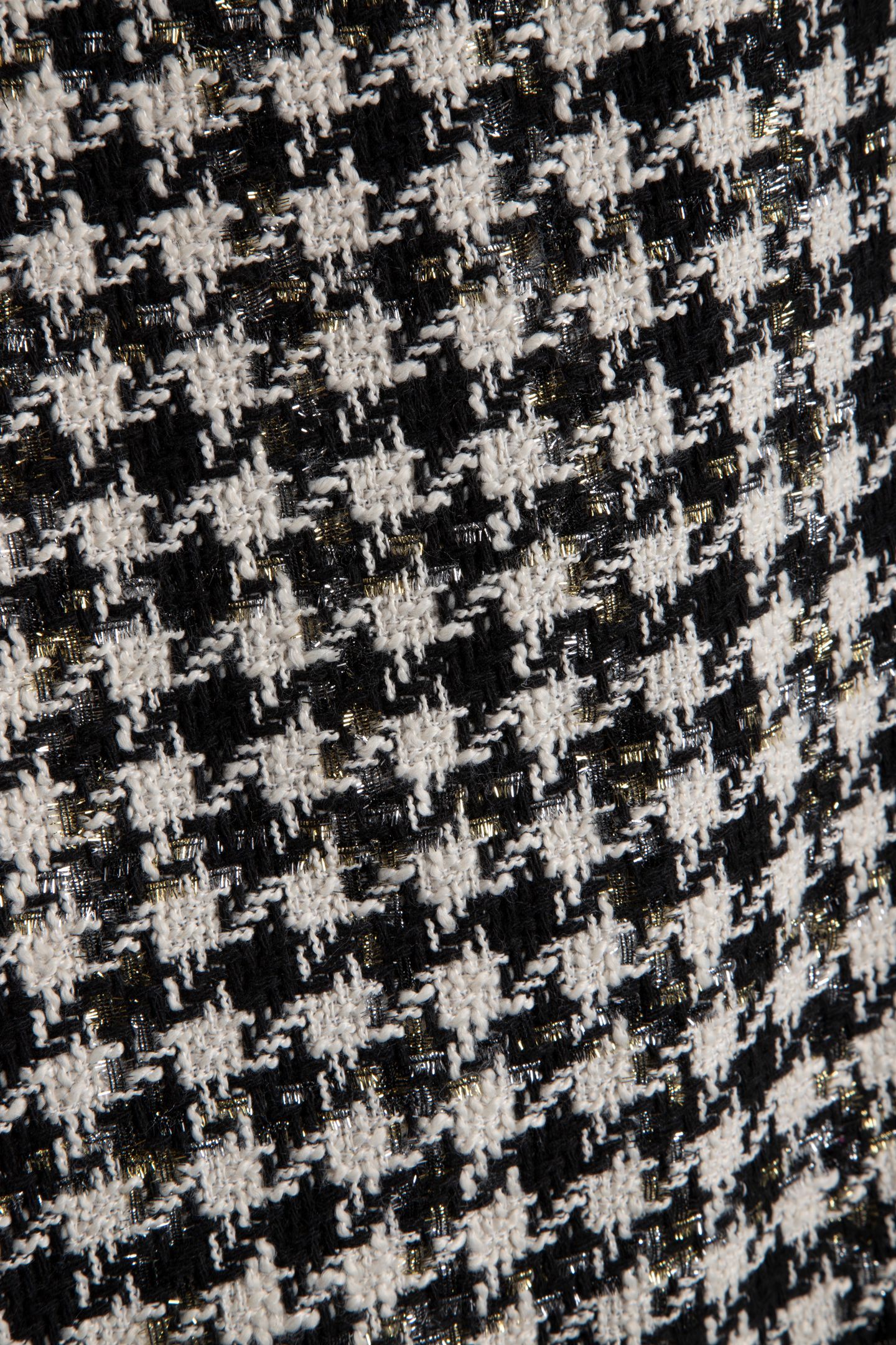 MARCIANO BY GUESS SECRET TWEED SKIRT JET BLACK MULTI 4