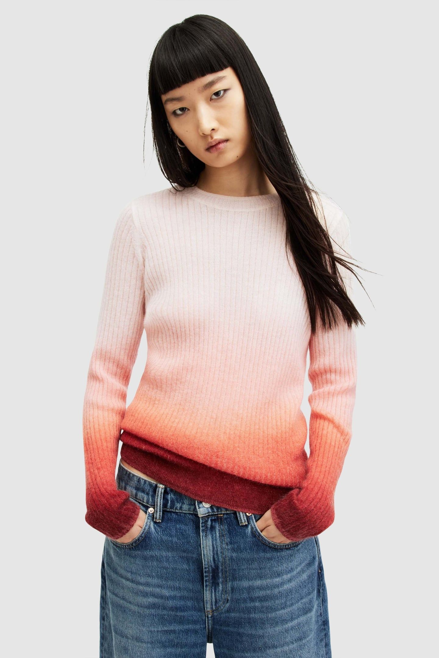 SISSY ROLL NECK BURNT ORANGE 2