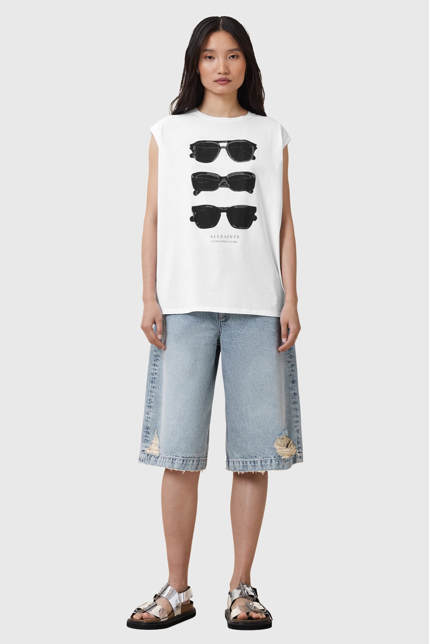 SUNNIES BROOKE TANK OPTIC WHITE 3
