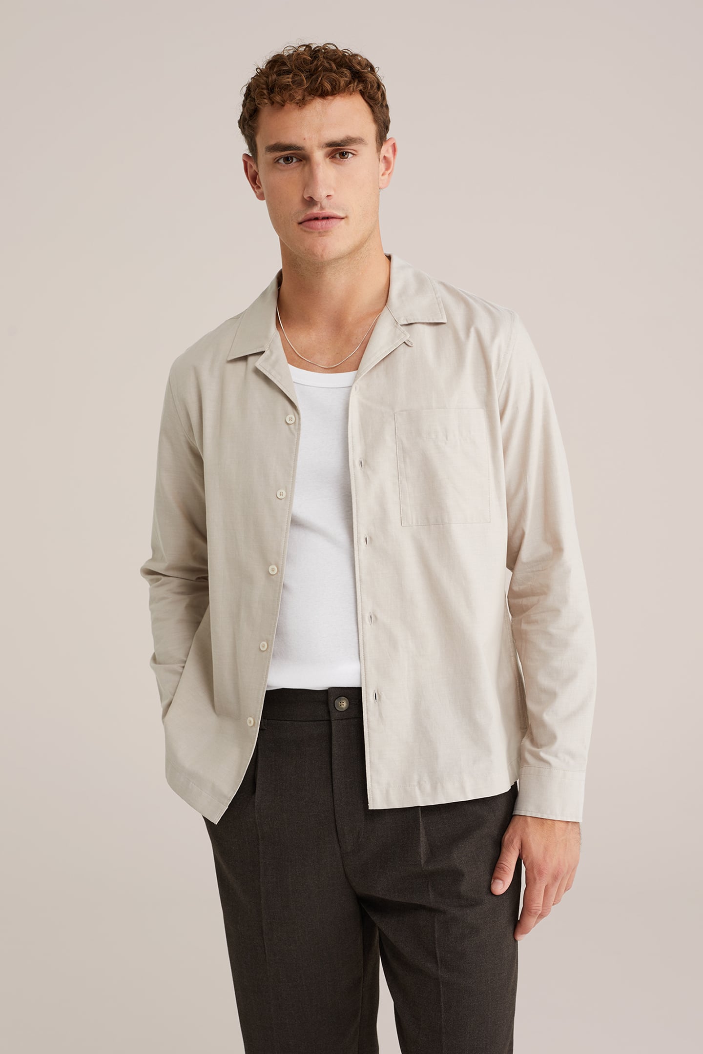 SHIRT LIGHT GREY 1