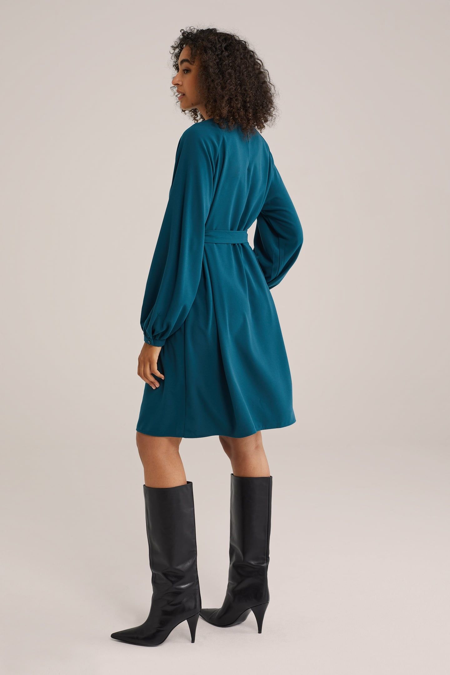 DRESS MID LENGTH PETROL 3
