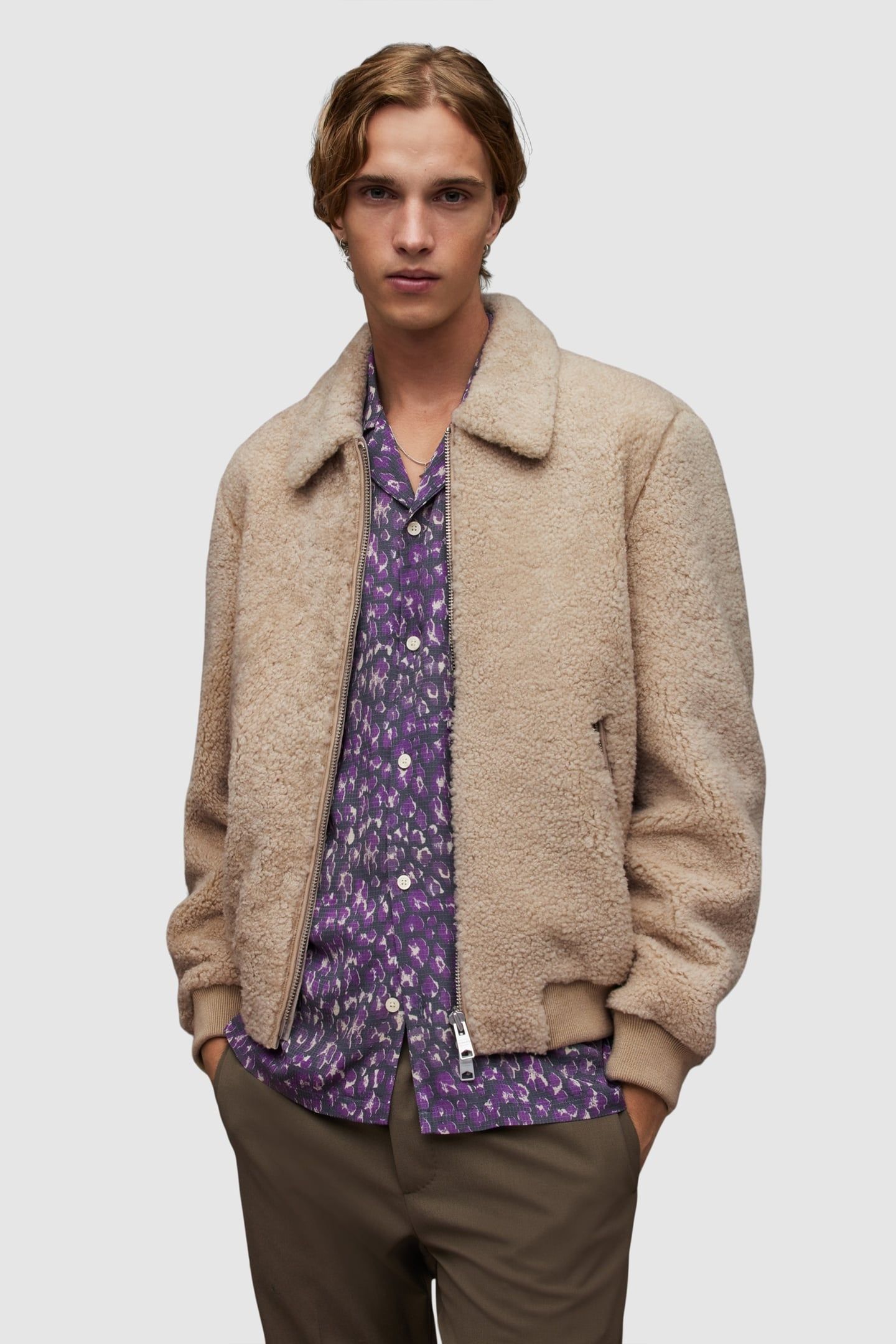 CHARLIE SHEARLING JA NATURAL TAUPE 3