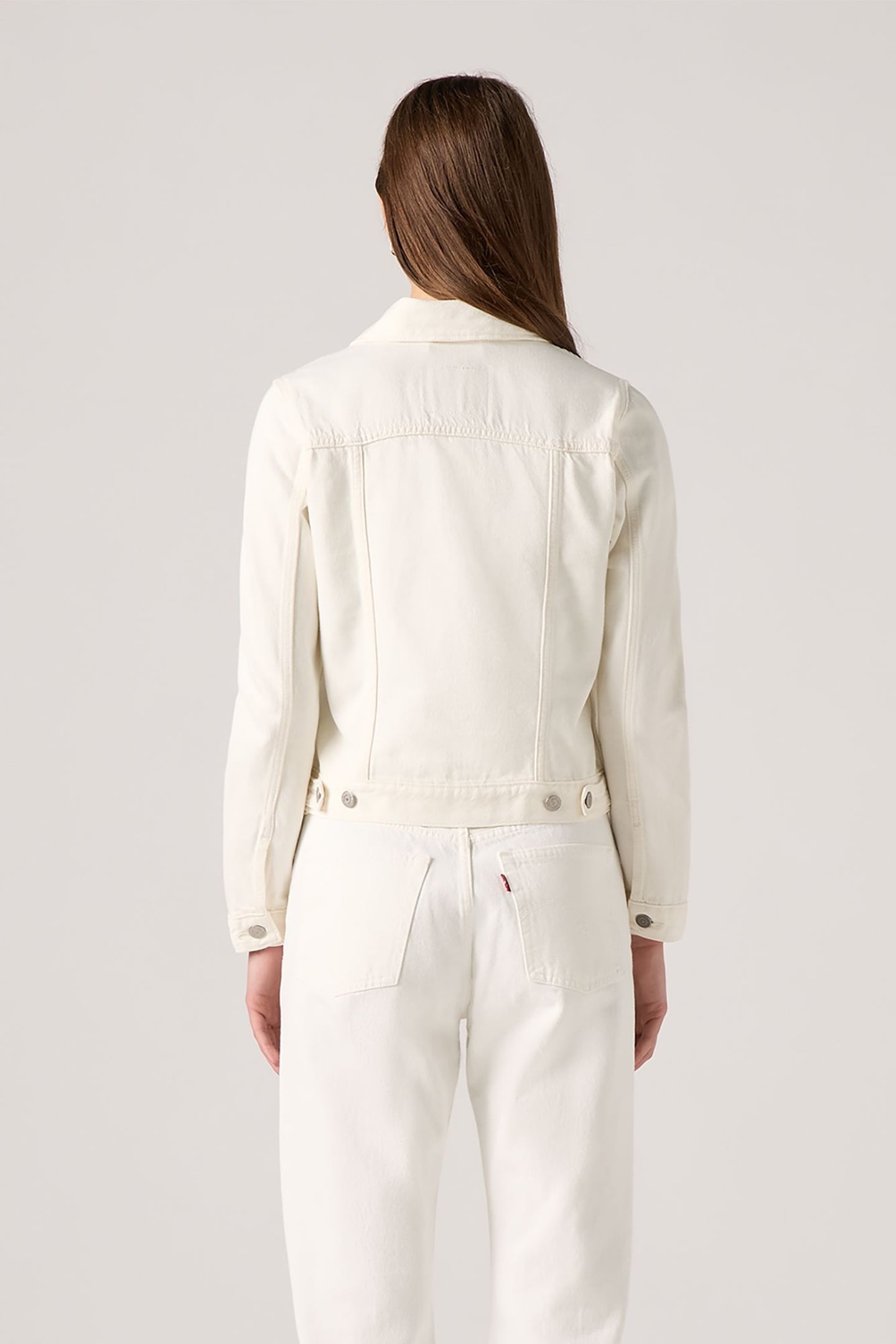 ORIGINAL TRUCKER JACKET WHITE 4