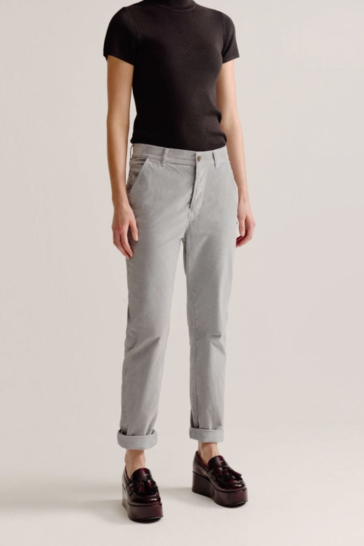 LEYLA PANTS STEEL GREY 2
